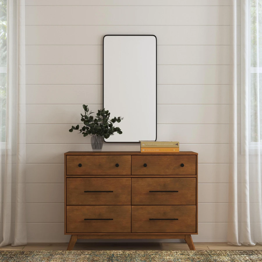 DaVinci Otto 6-Drawer Dresser - Walnut DaVinci Otto 6-Drawer Dresser - Walnut