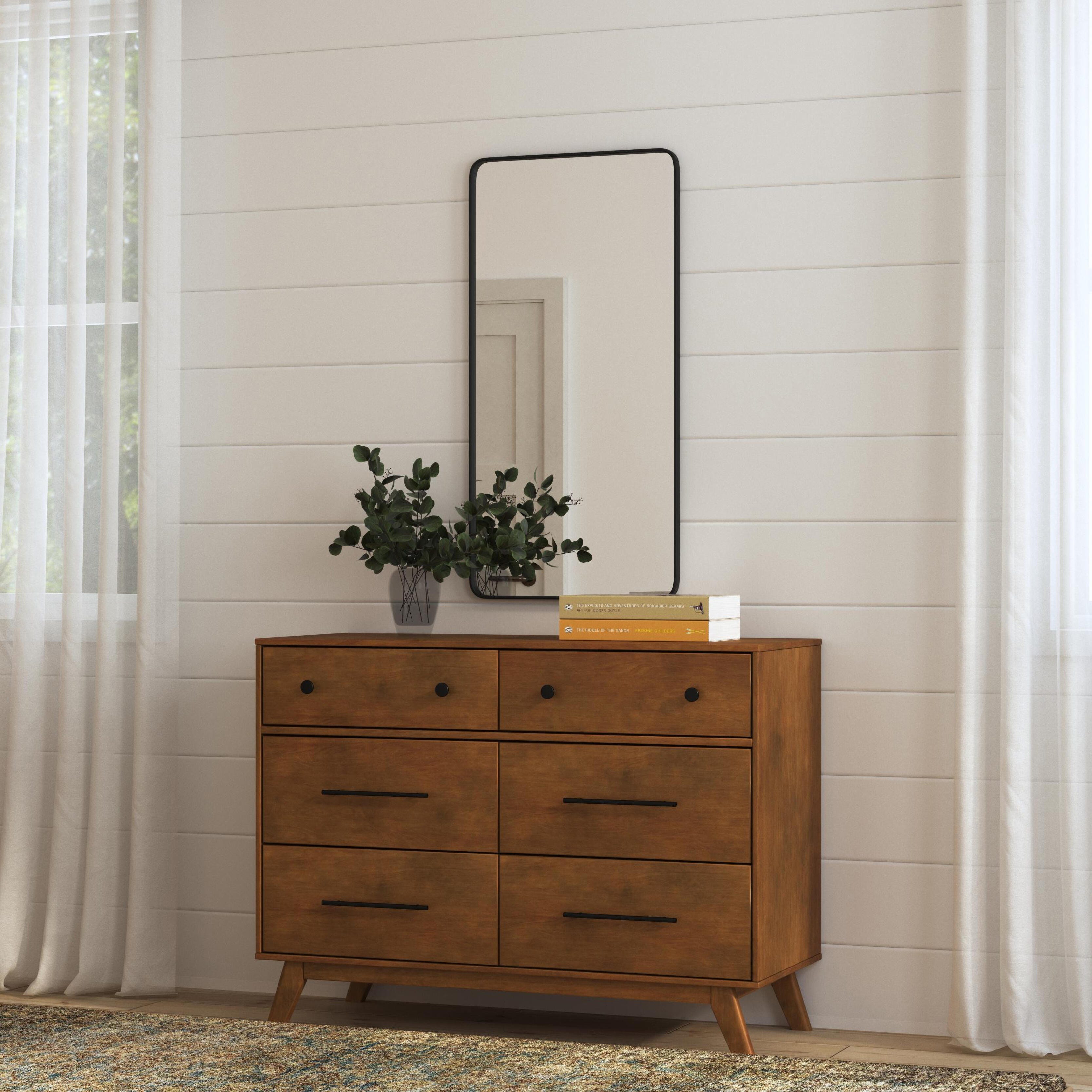 DaVinci Otto 6-Drawer Dresser, Walnut, large
