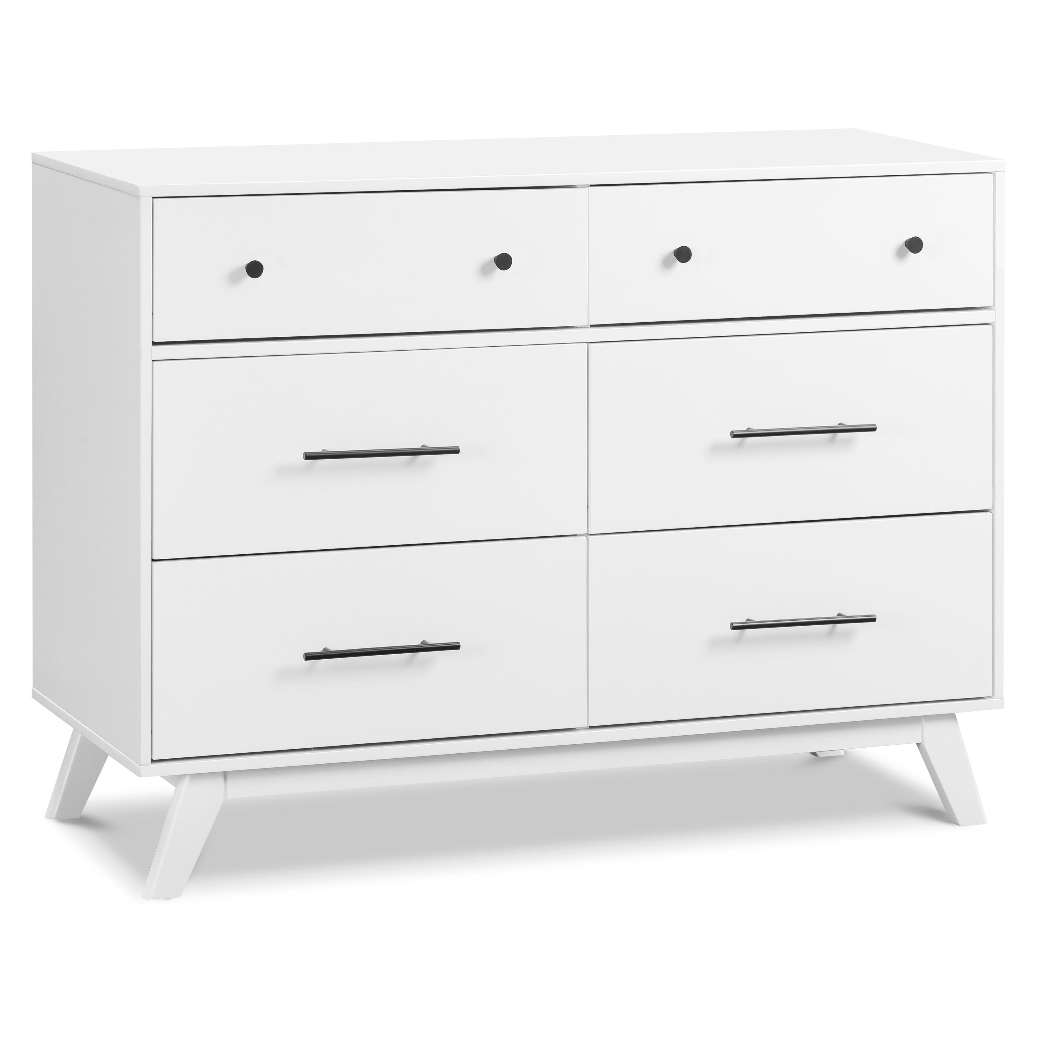 DaVinci Otto 6-Drawer Dresser, White, large