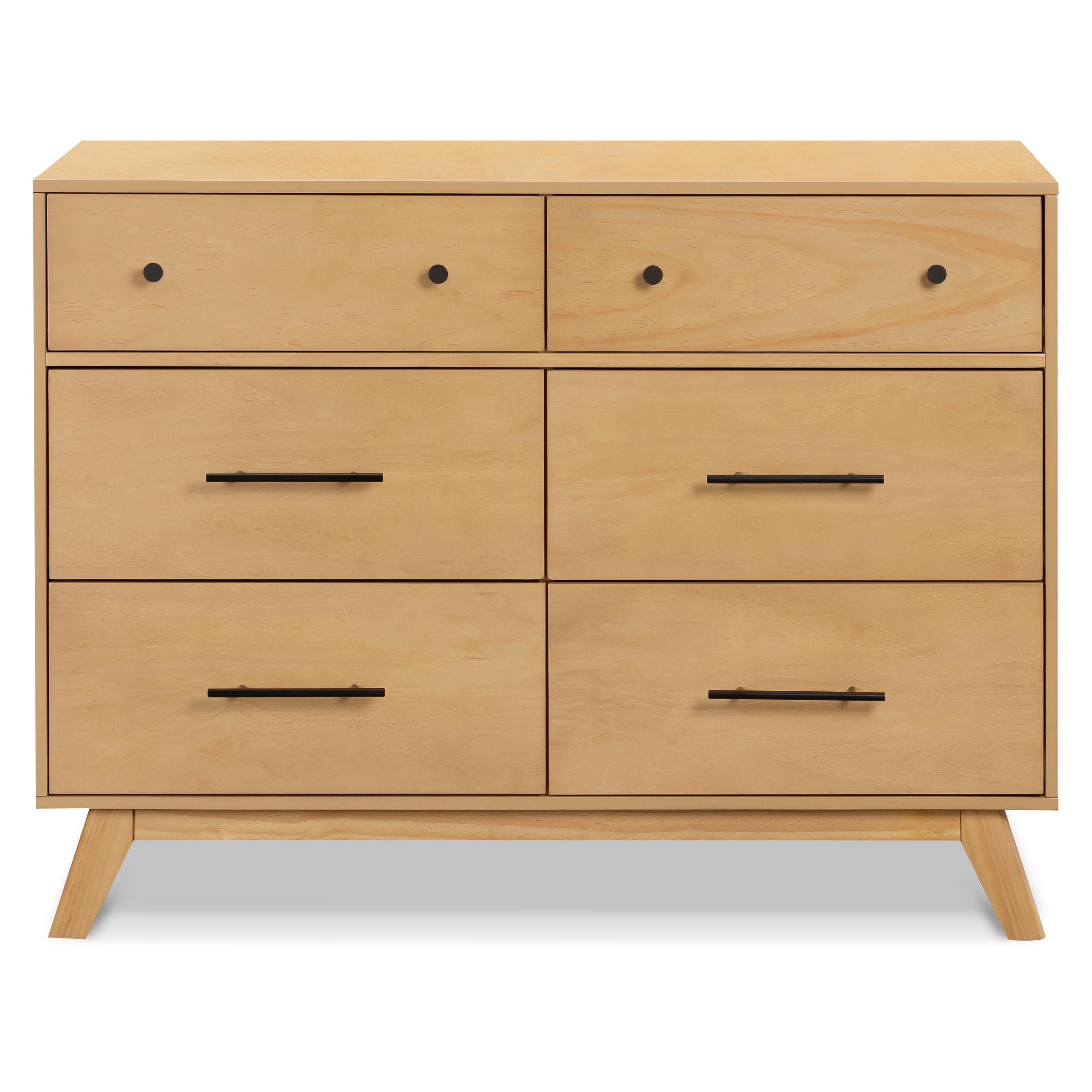 DaVinci Otto 6-Drawer Dresser, Honey, large