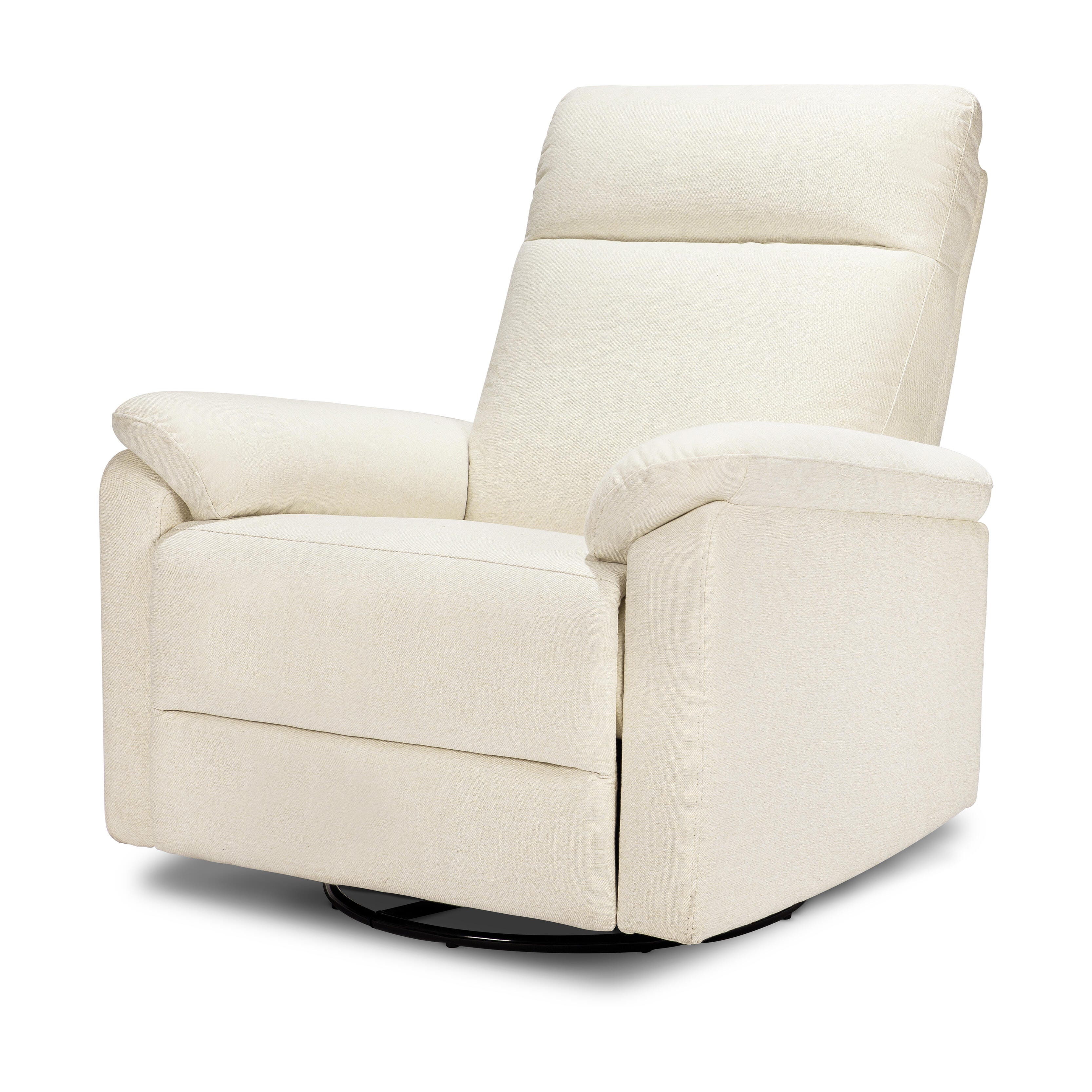 DaVinci Suzy Swivel Glider Recliner, Vanilla, large