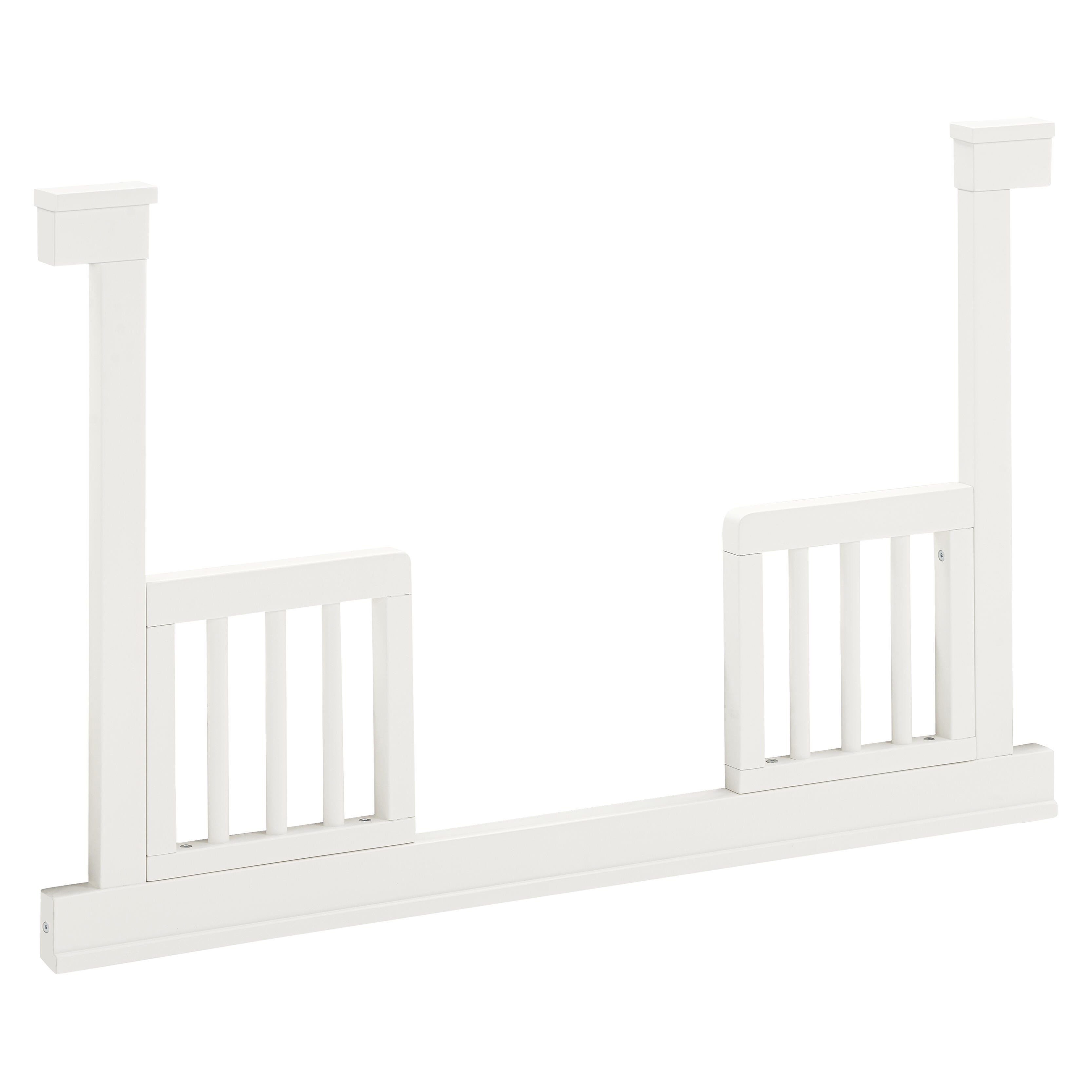 Namesake Toddler Bed Conversion Rails, Warm White, large