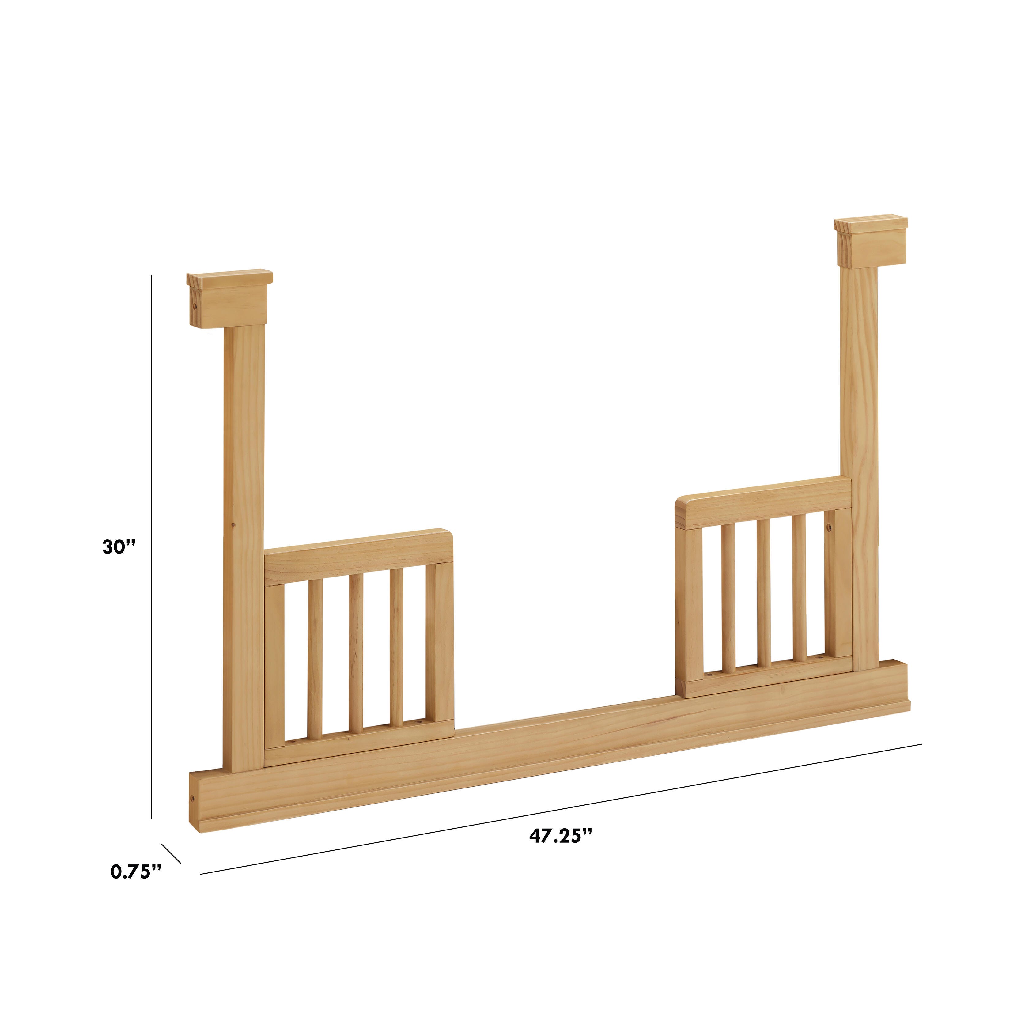 Namesake Toddler Bed Conversion Rails, Honey, large