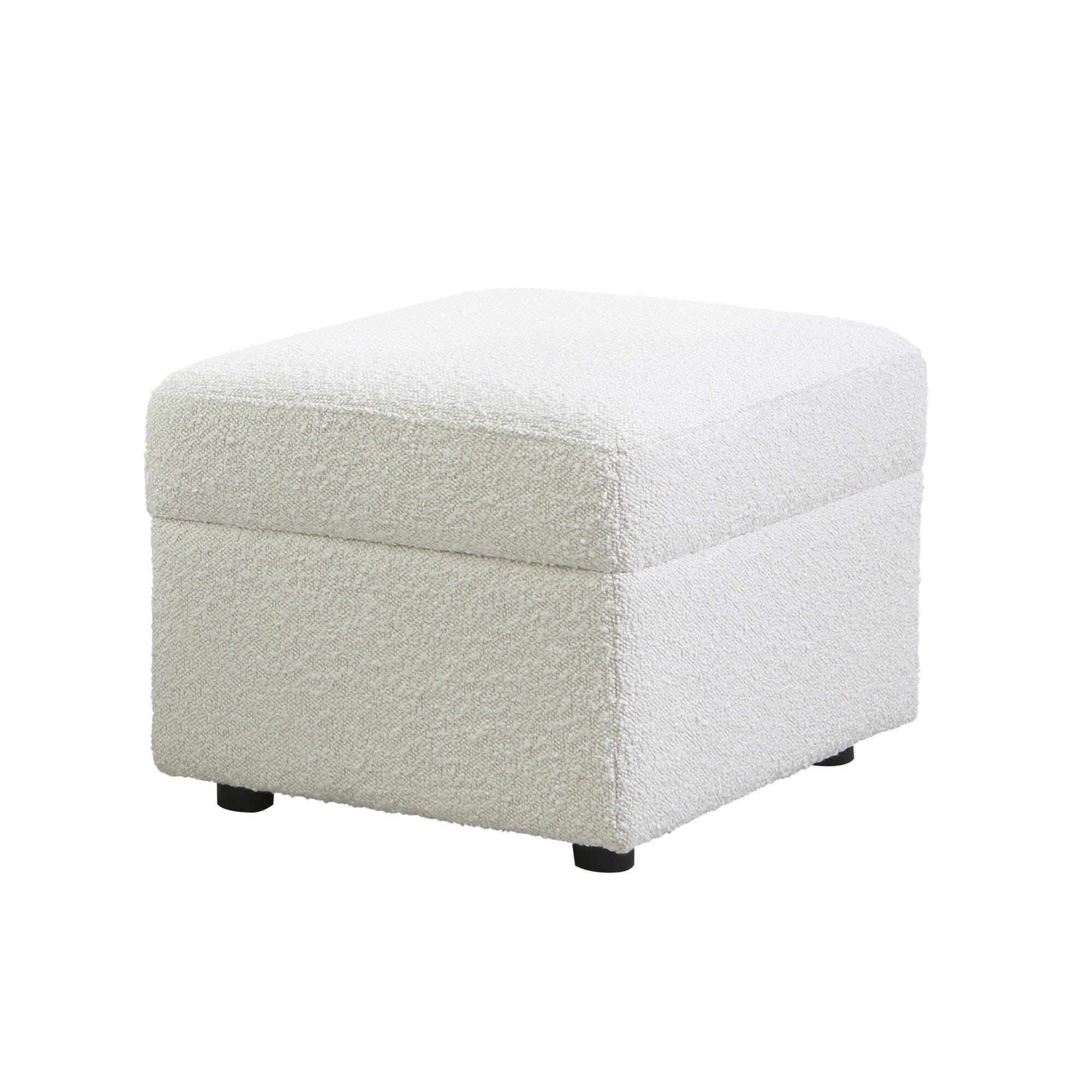 Soho Boucle Ottoman, Boucle, large