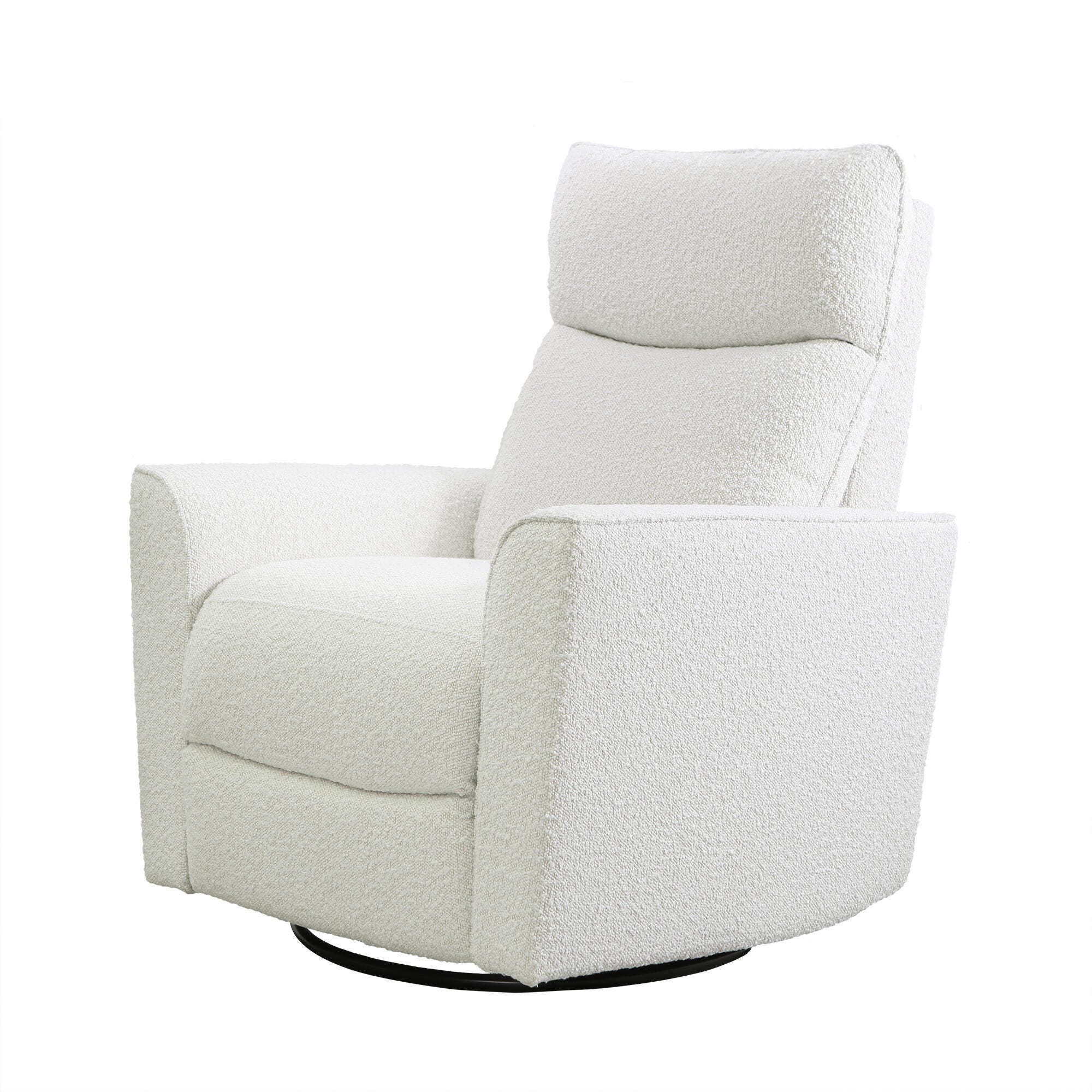 Soho Boucle Swivel Glider, Boucle, large