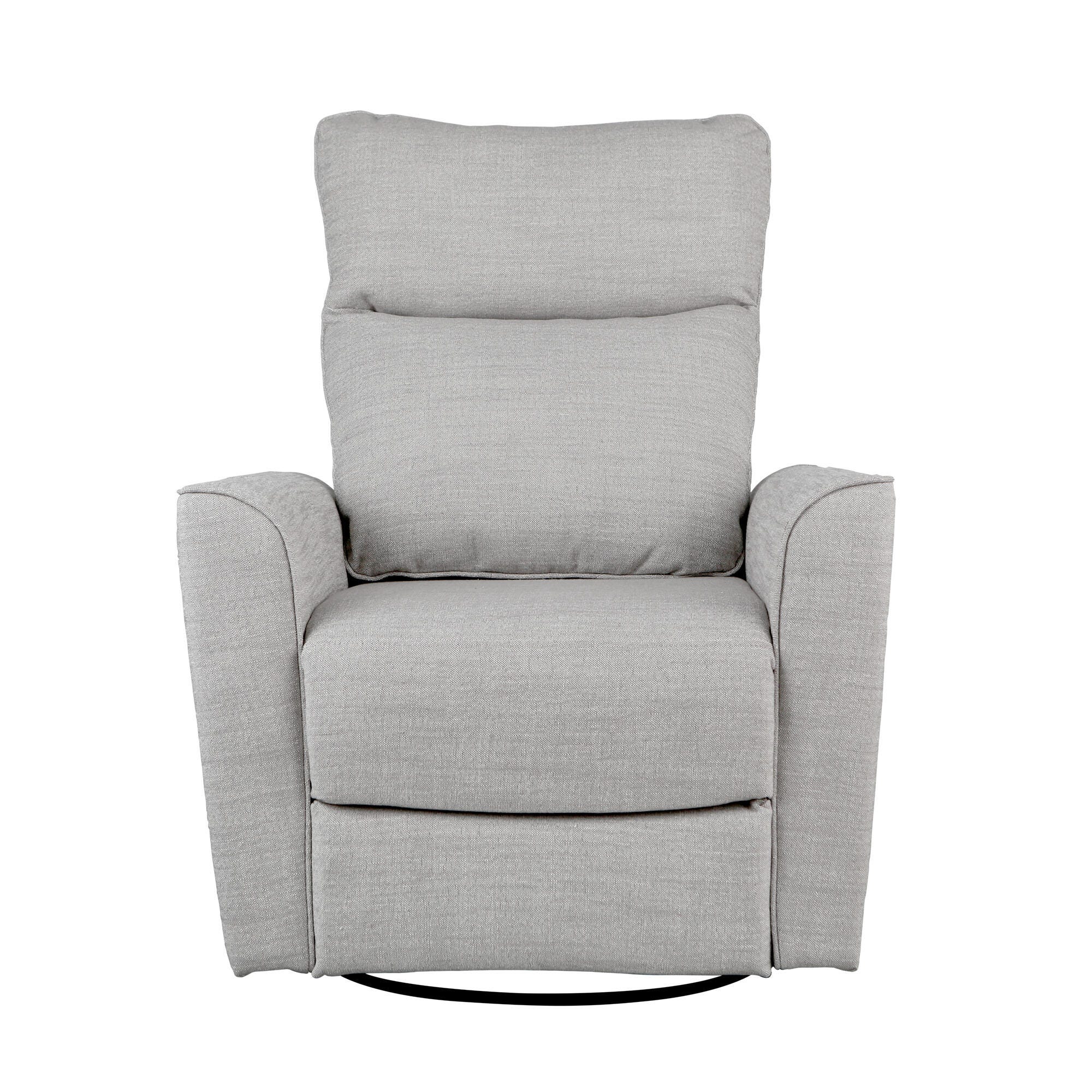 Soho Swivel Glider, Grey, rollover