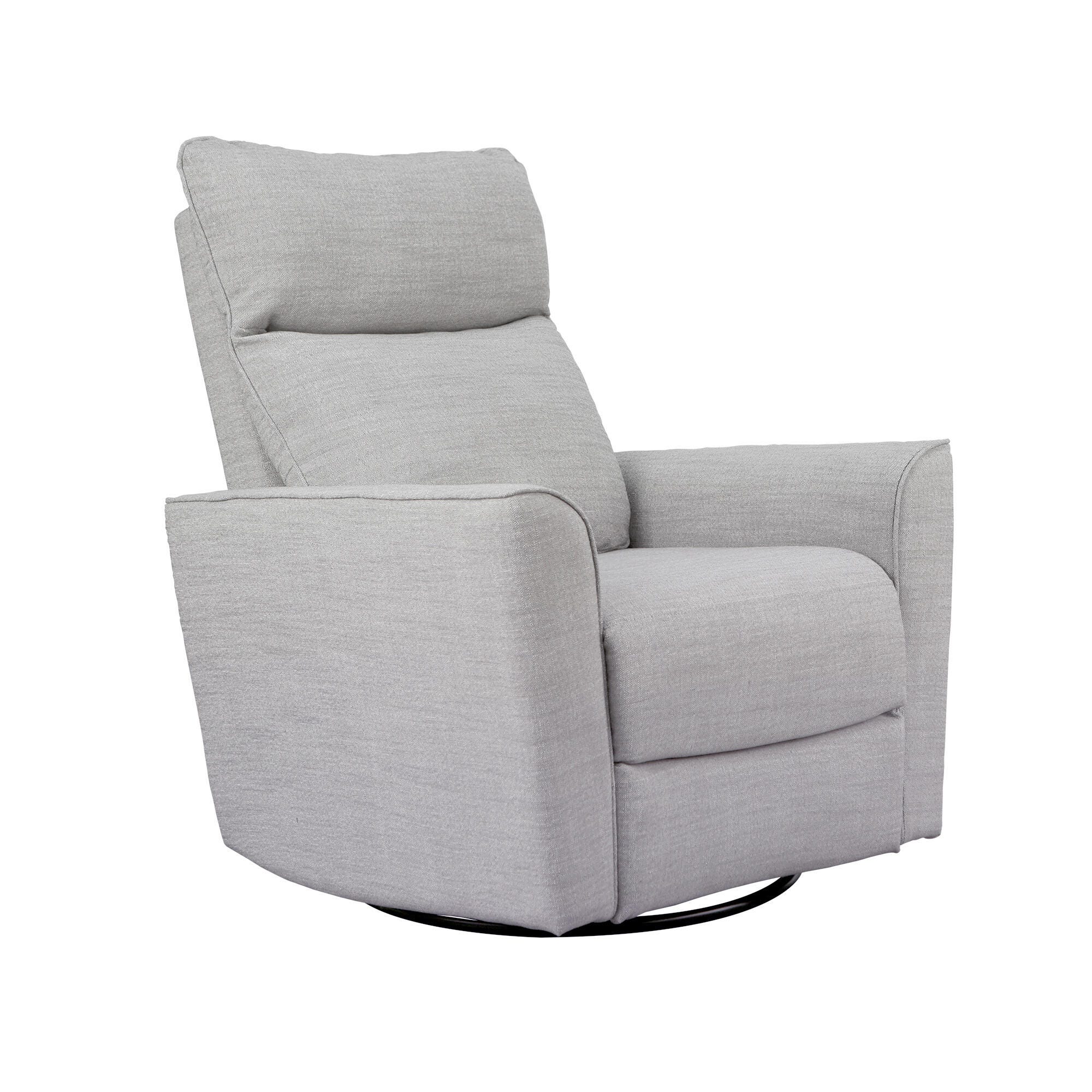 Soho Swivel Glider, Grey, large