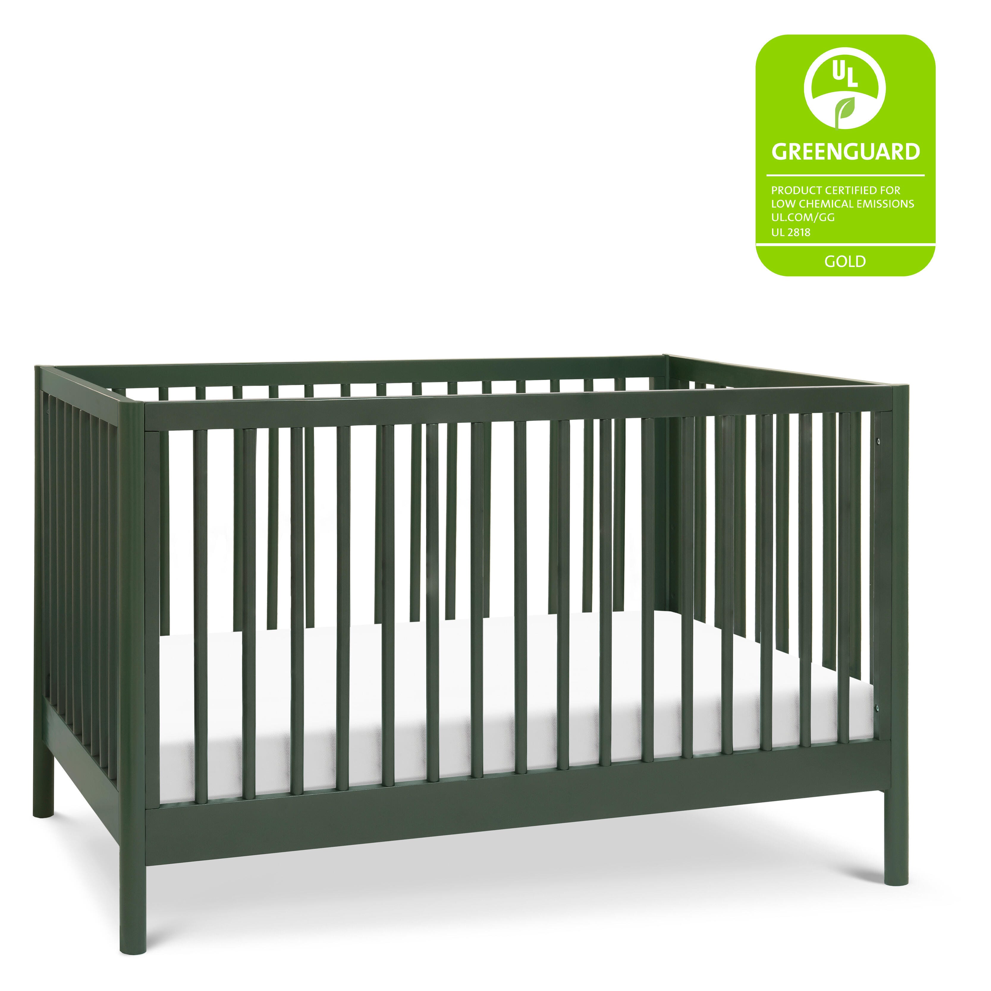 DaVinci Birdie 3-in-1 Convertible Crib, Forest Green, large