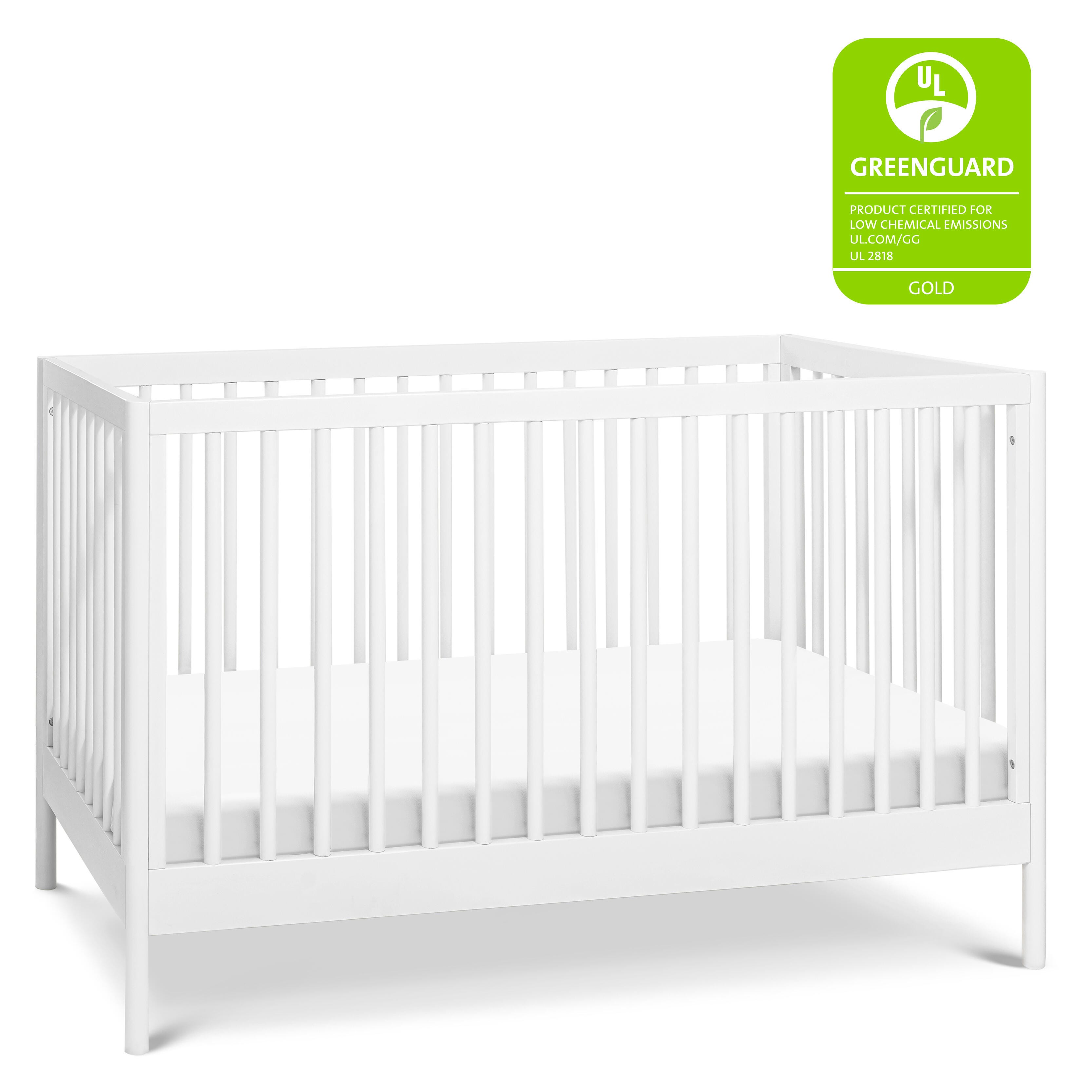 DaVinci Birdie 3-in-1 Convertible Crib, White, large