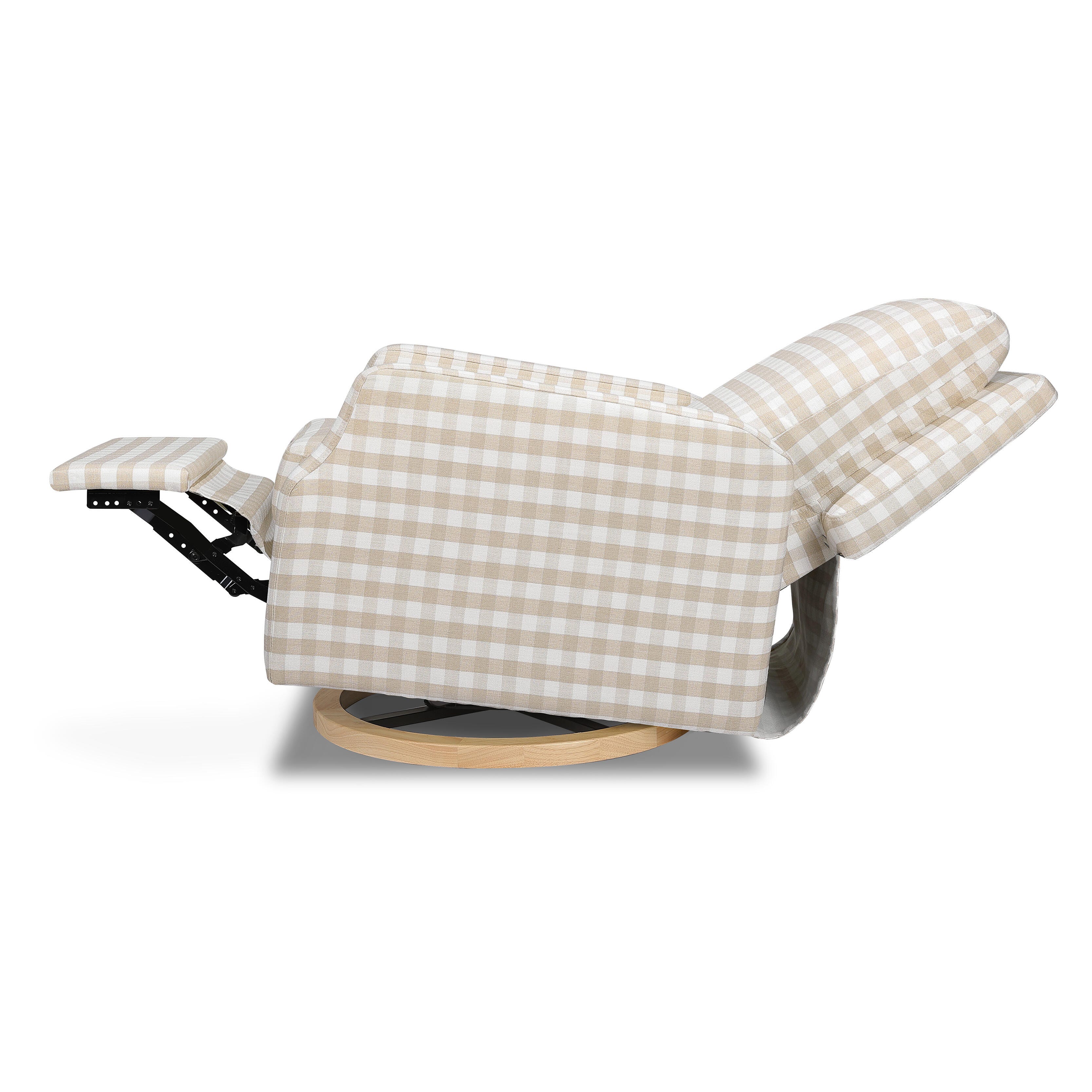 Namesake Crewe Manual Recliner and Swivel Glider, Tan, large