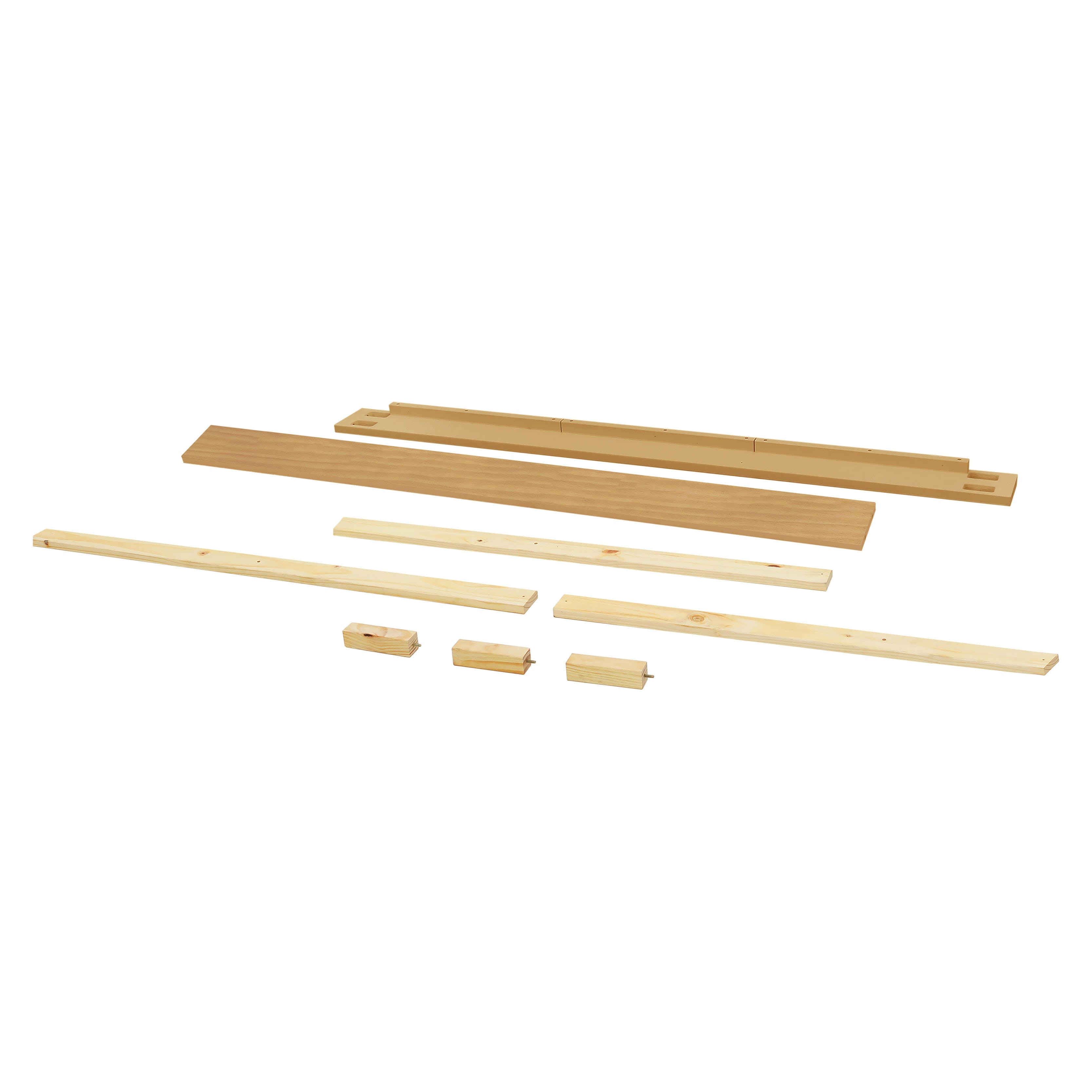 Namesake Full Size Bed Conversion Kit, Honey, large