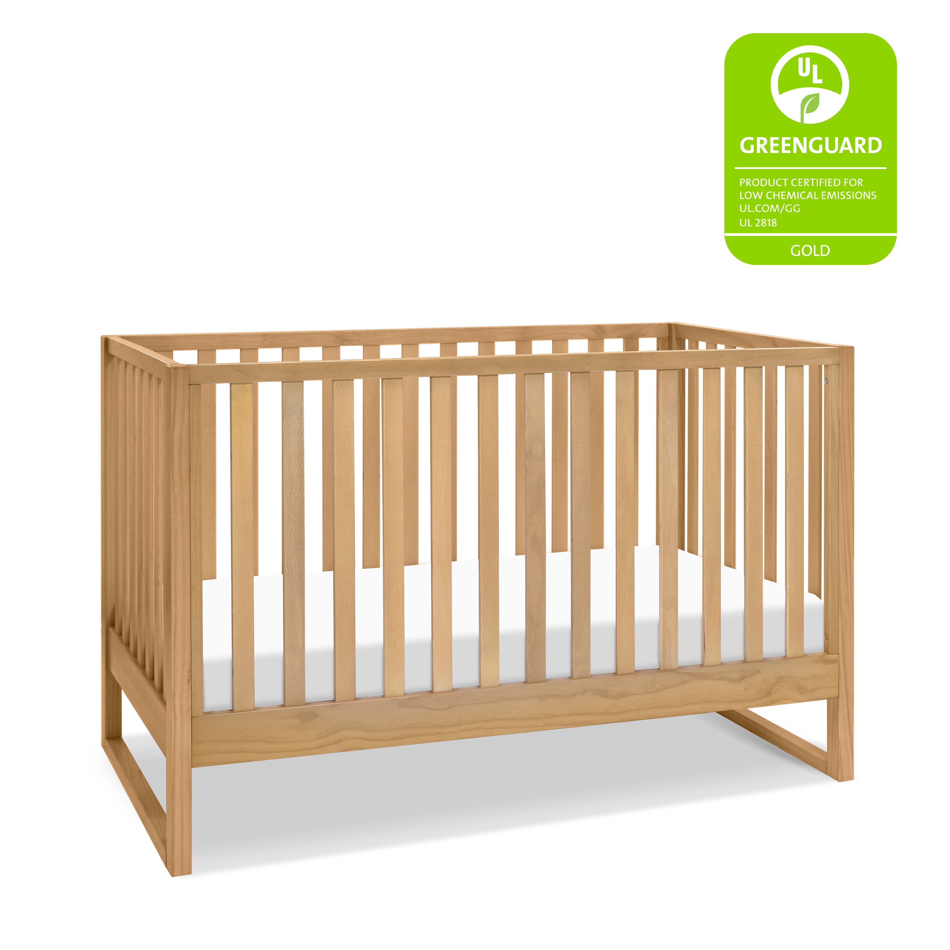 DaVinci Hunter 3-in-1 Convertible Crib, Honey, large