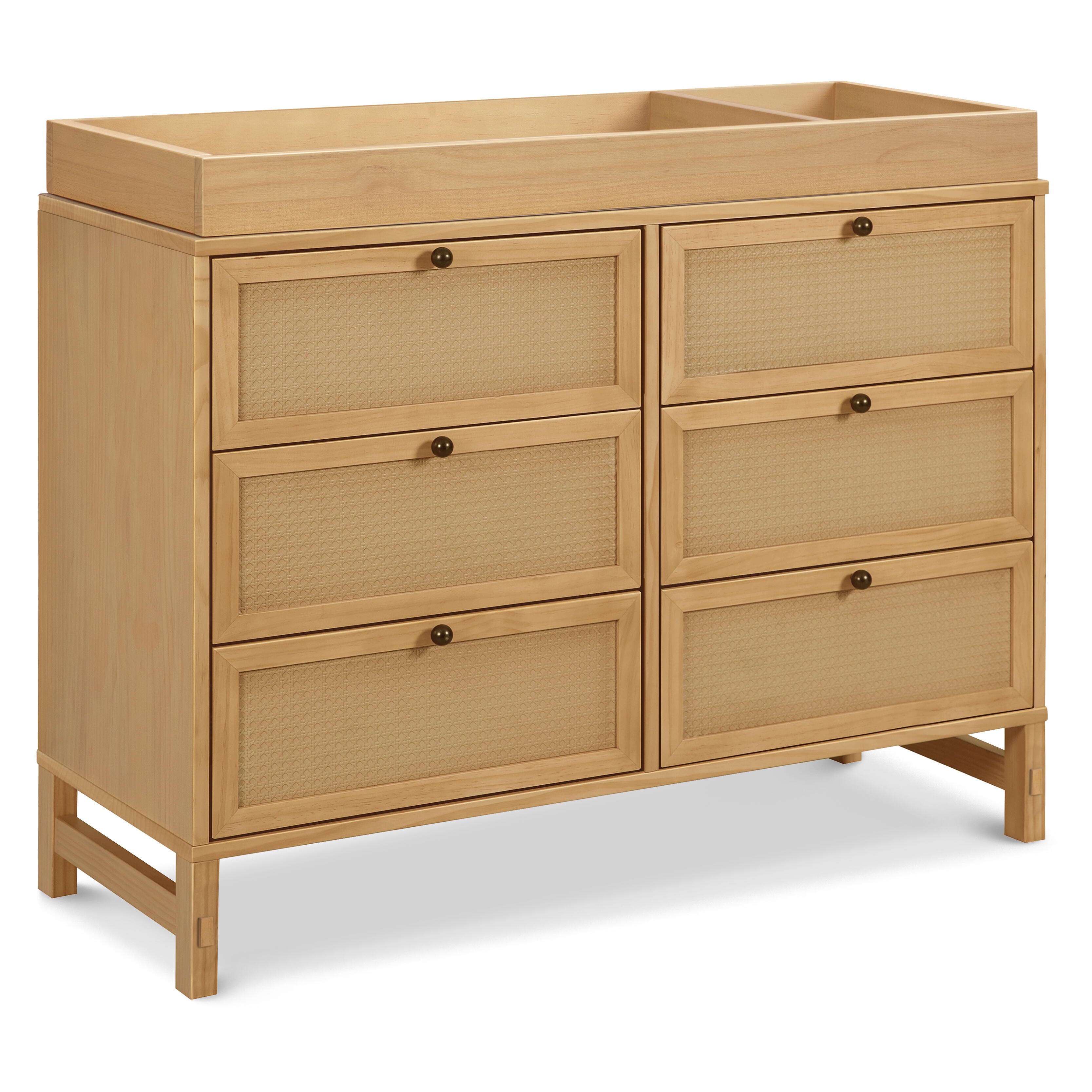 DaVinci Margot 6-Drawer Dresser, Honey, large