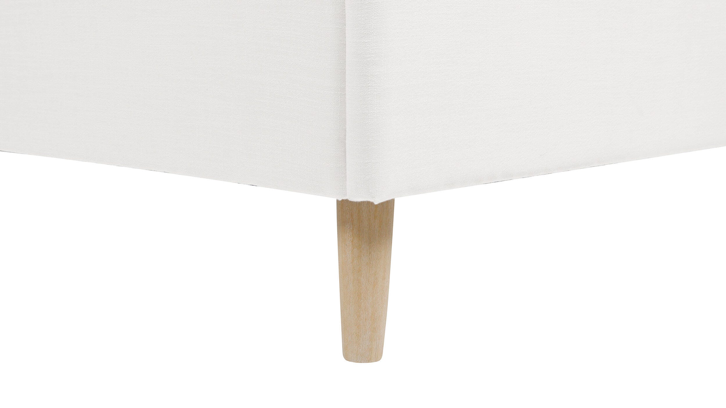 Jennifer Taylor Home Stockholm Stockholm Wavy Headboard Platform Queen Bed, Antique White, large