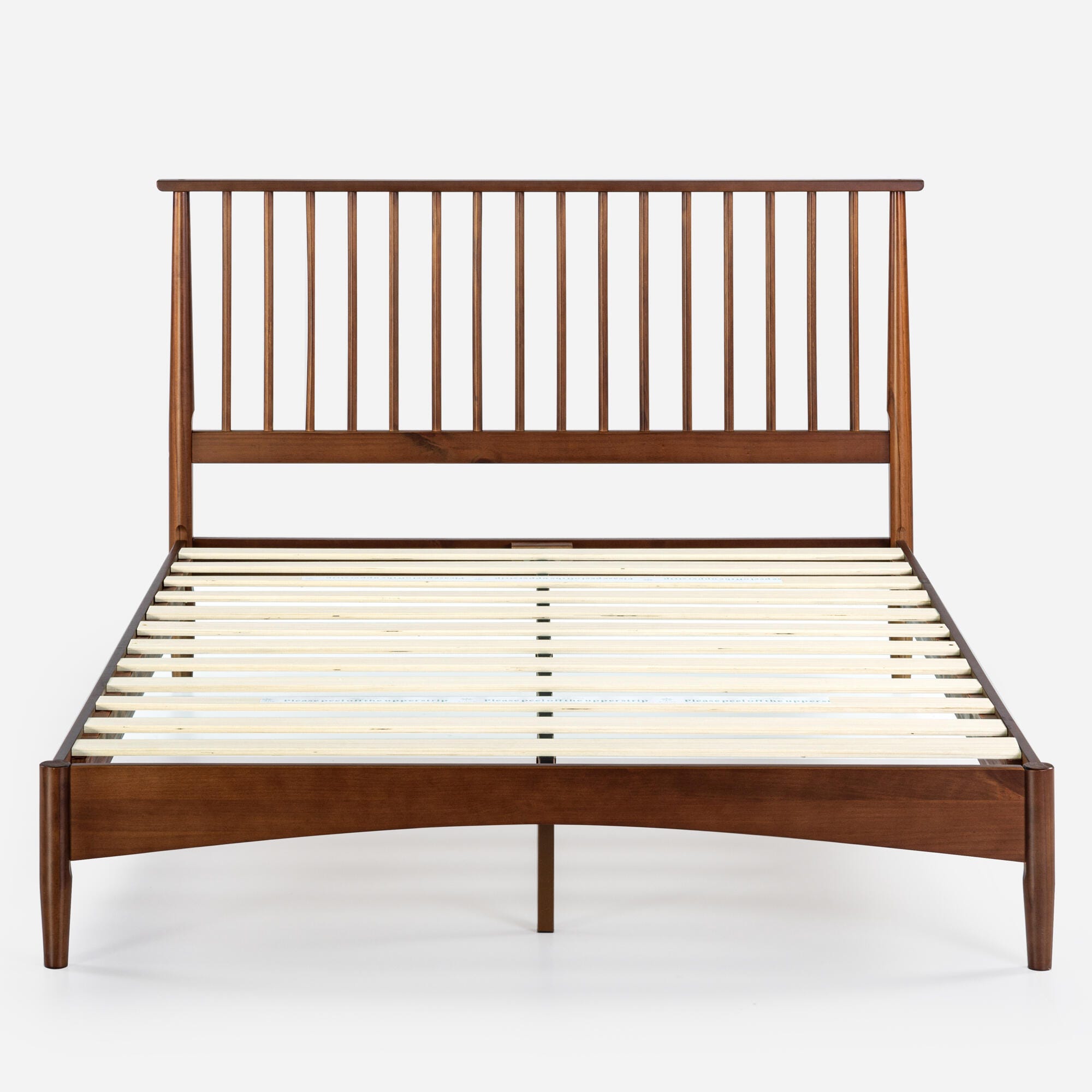 ZINUS Platform Queen Bed Frame with Slatted Headboard | Ashley