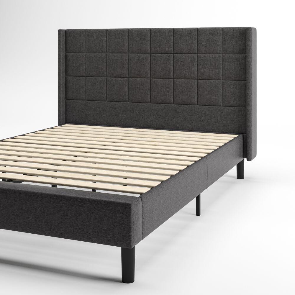 ZINUS Laurel King Platform Bed Frame, , large