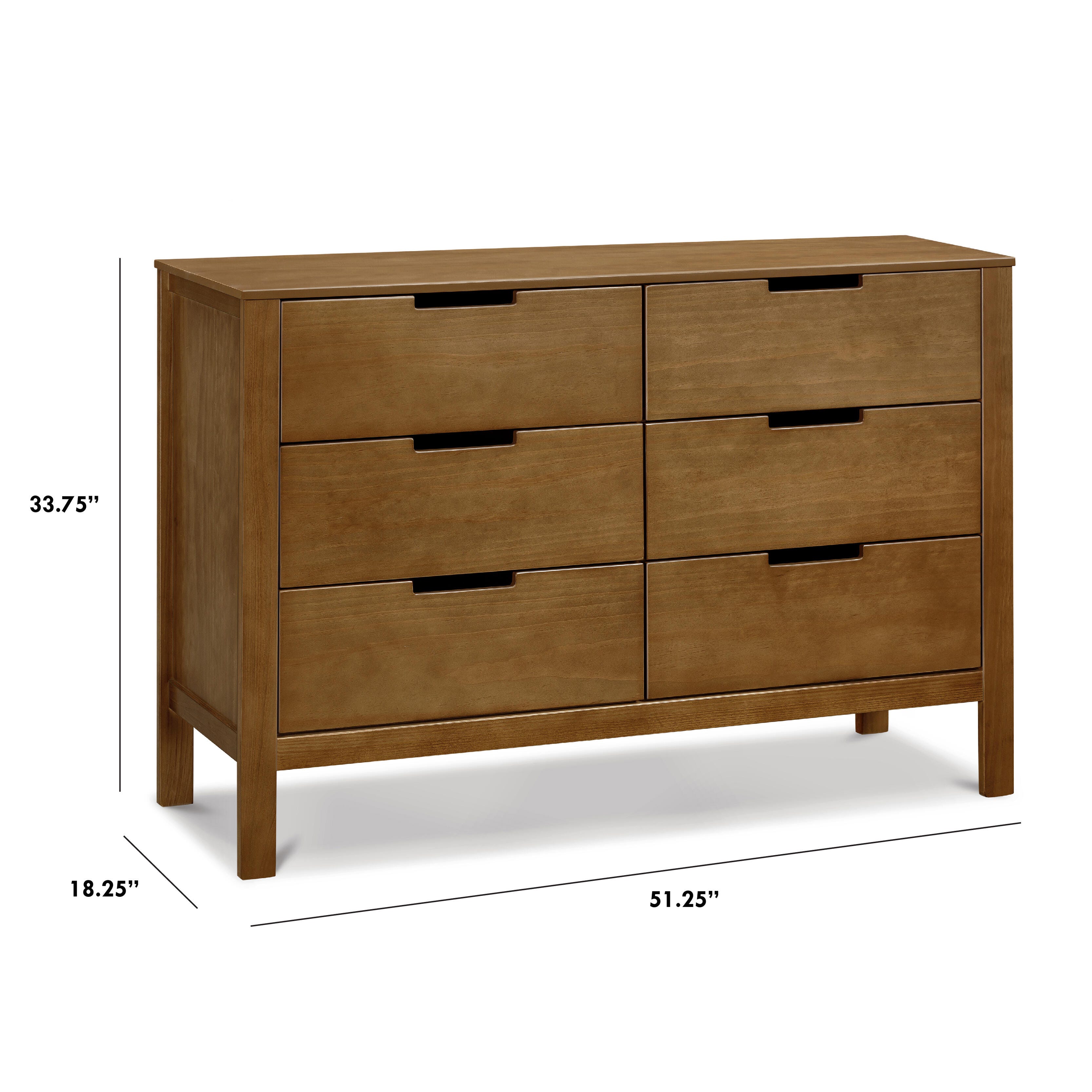 slim fit dress slacks Carter's by DaVinci Colby 6-Drawer Dresser, White
