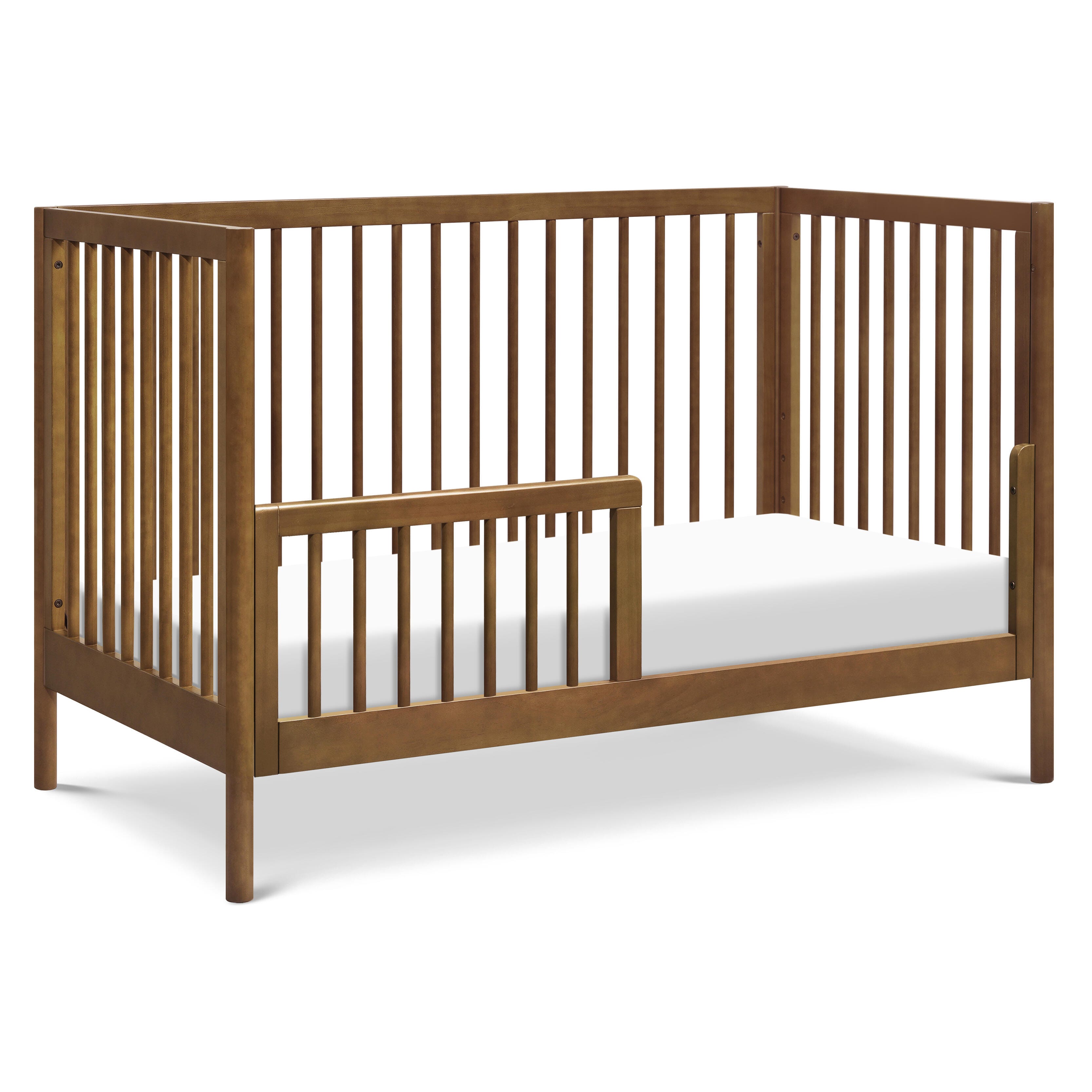 DaVinci Birdie 3-in-1 Convertible Crib, Walnut, large