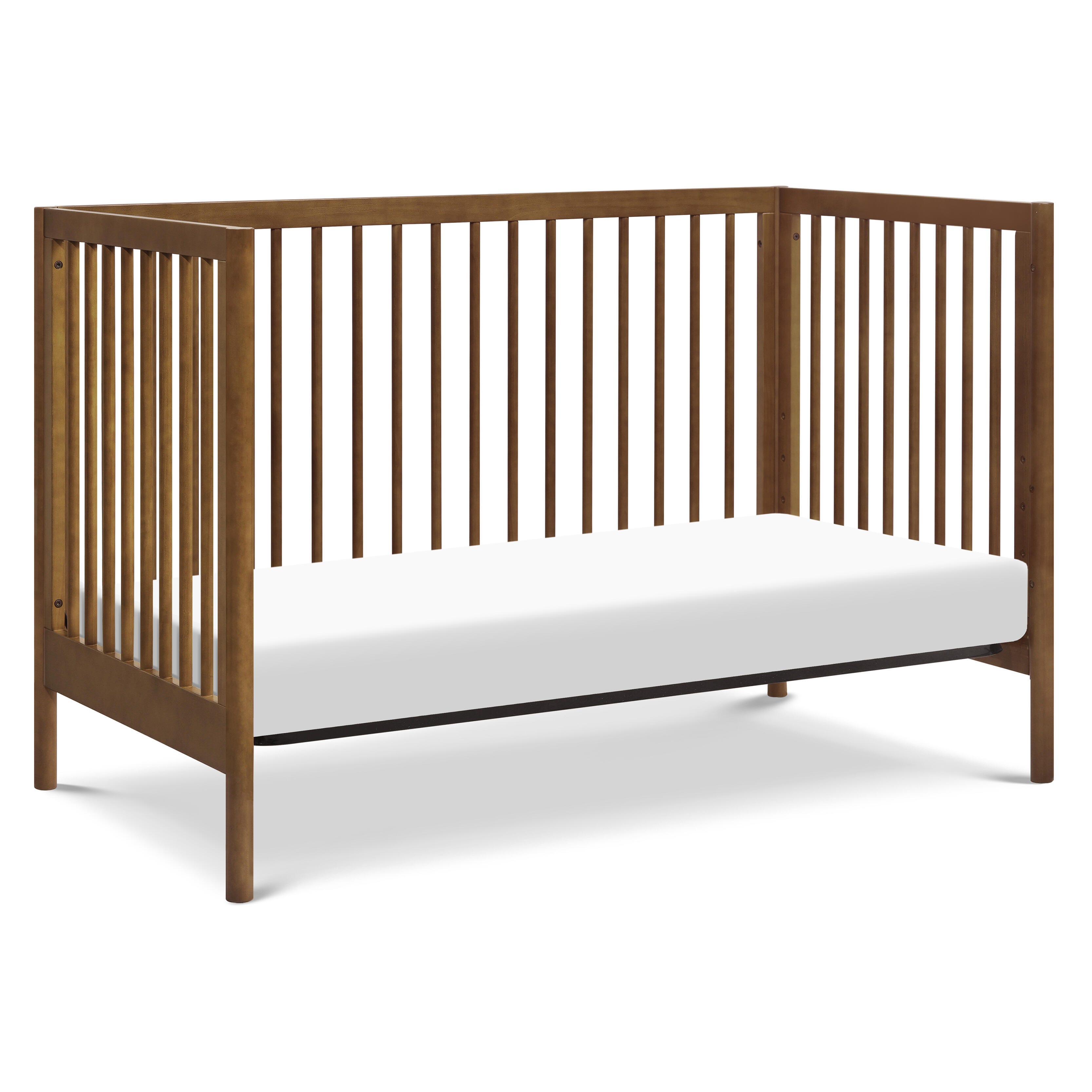DaVinci Birdie 3-in-1 Convertible Crib, Walnut, large