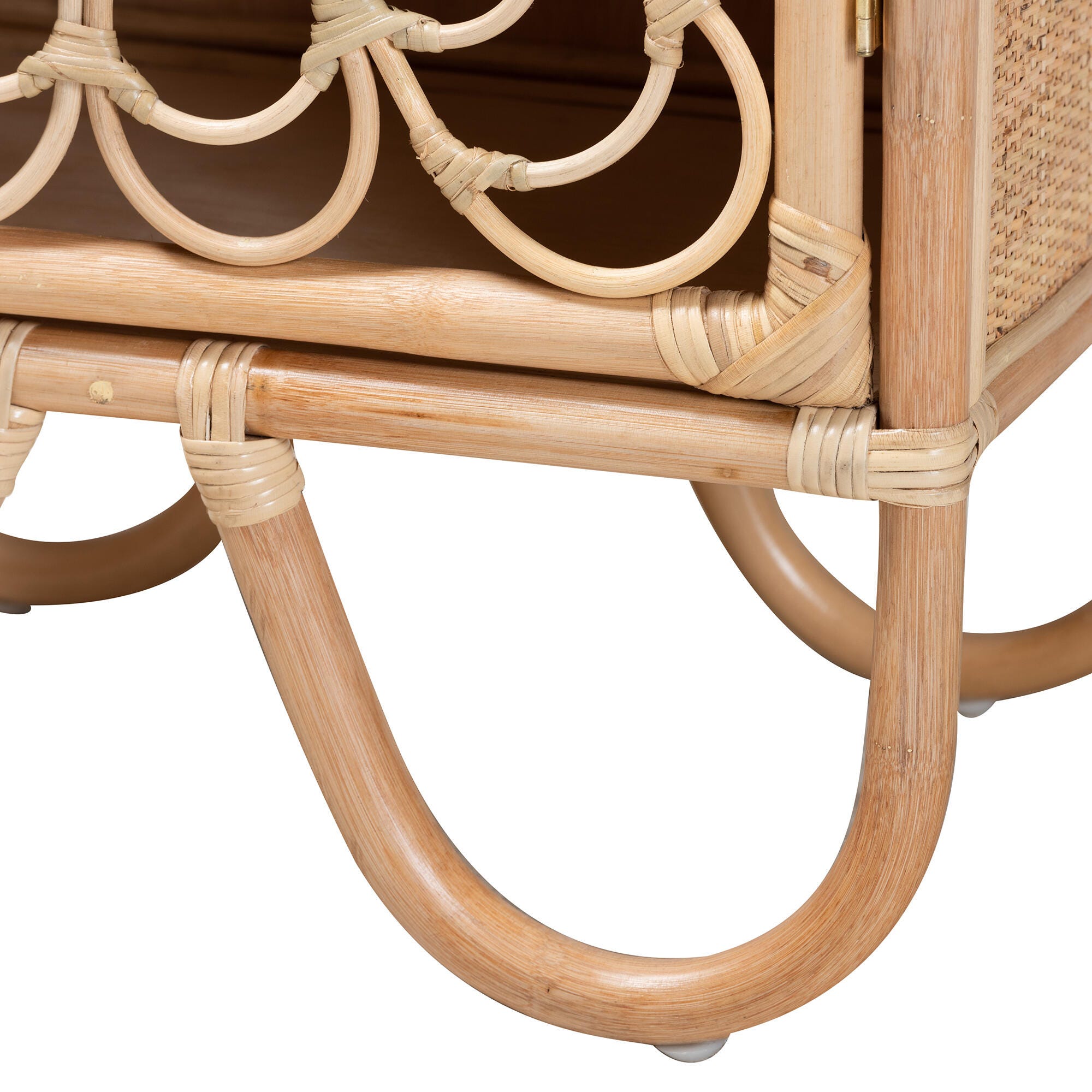 bali & pari Acelin Rattan Nightstand, , large