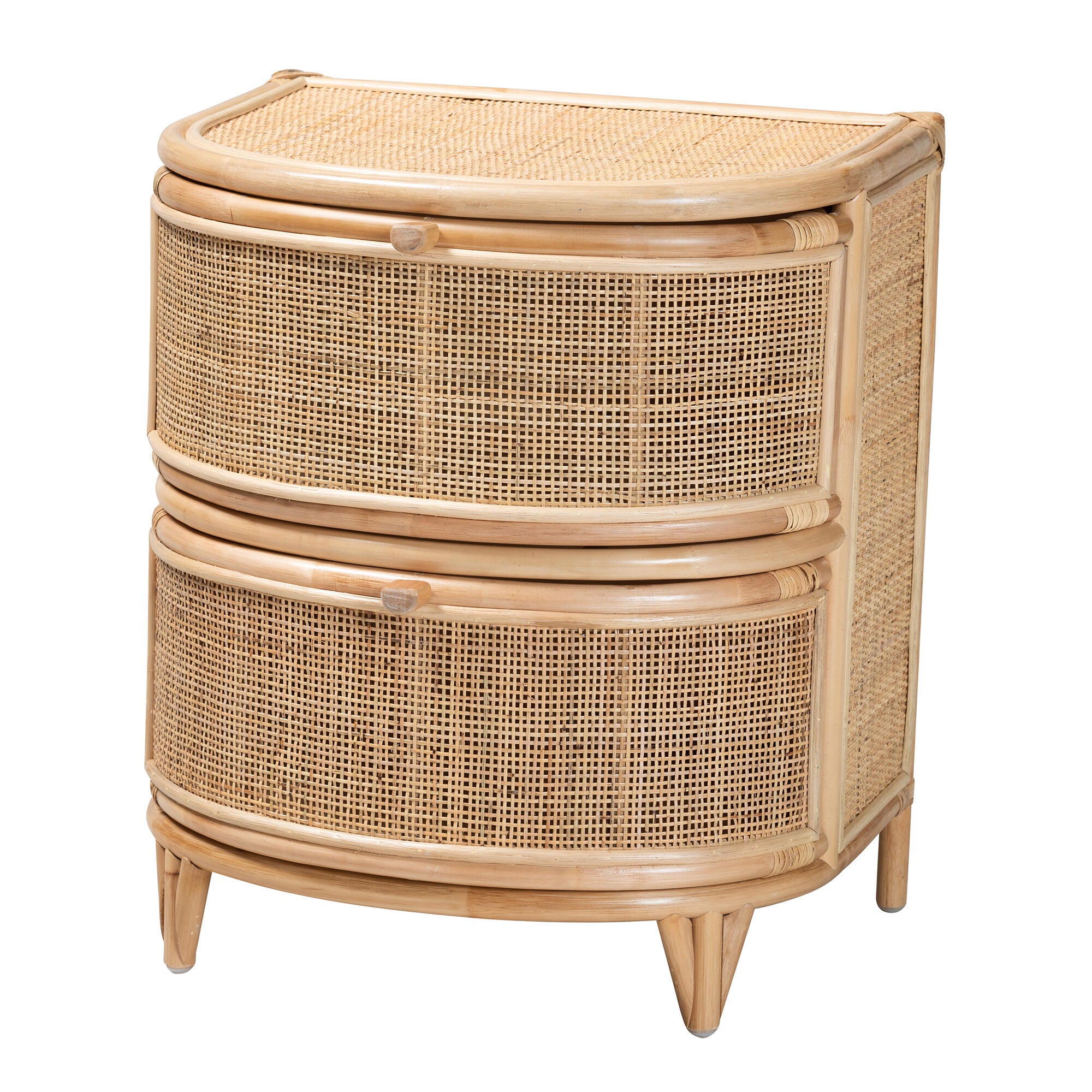 bali & pari Oleta Rattan Nightstand, , large