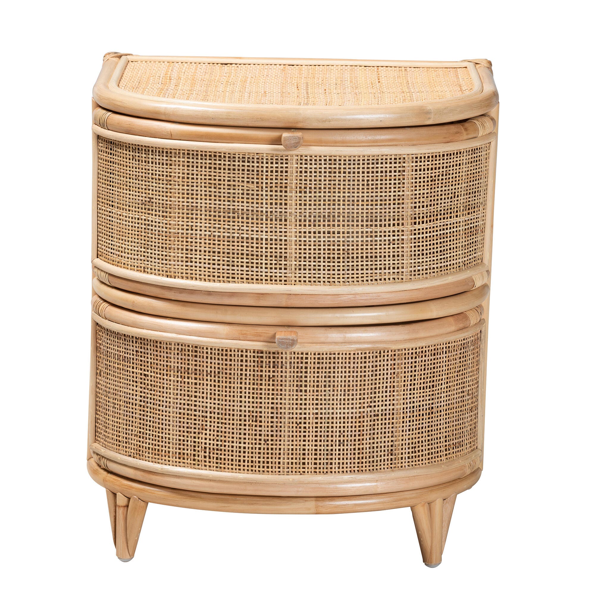bali & pari Oleta Rattan Nightstand, , large