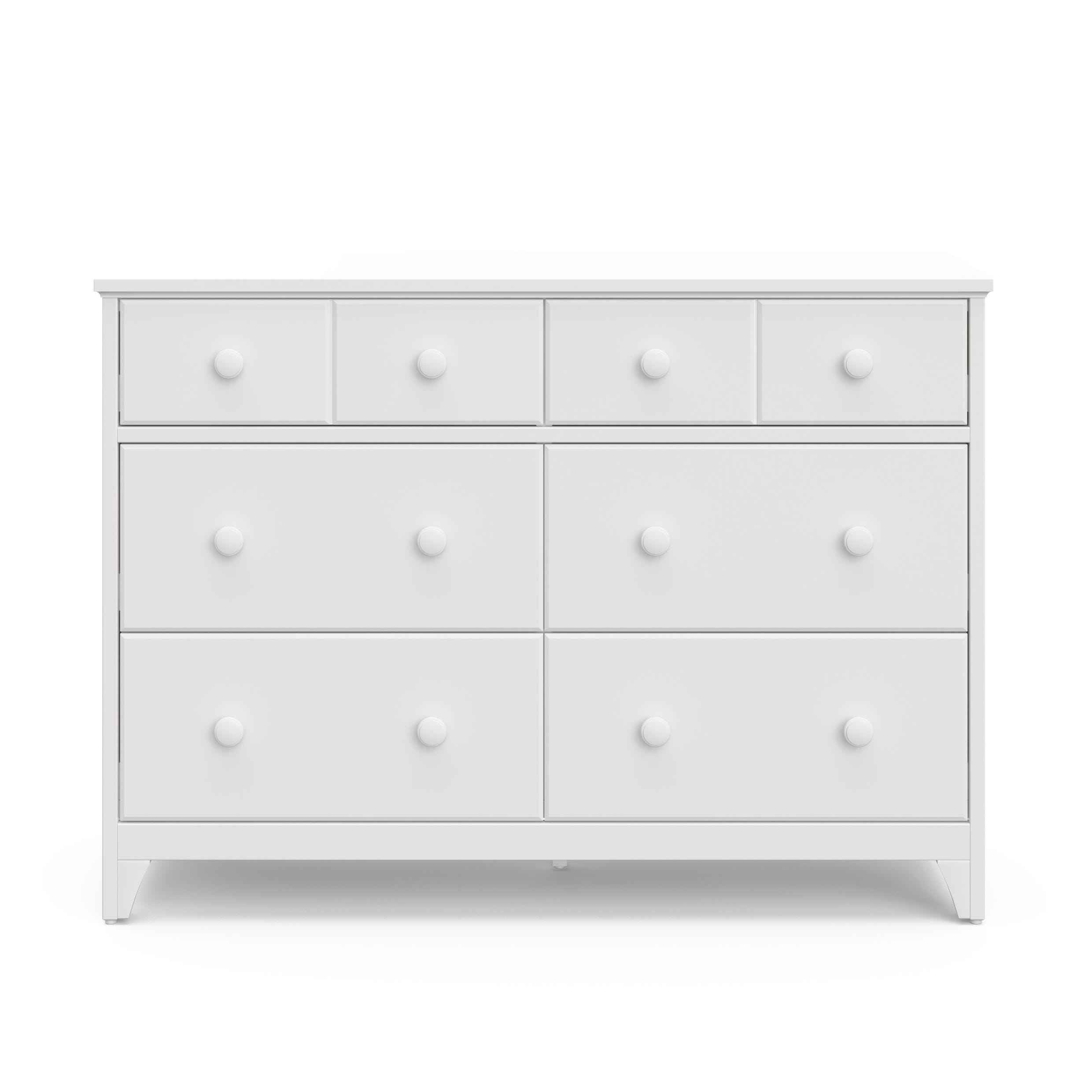 Storkcraft Moss 6 Drawer Double Dresser, , large