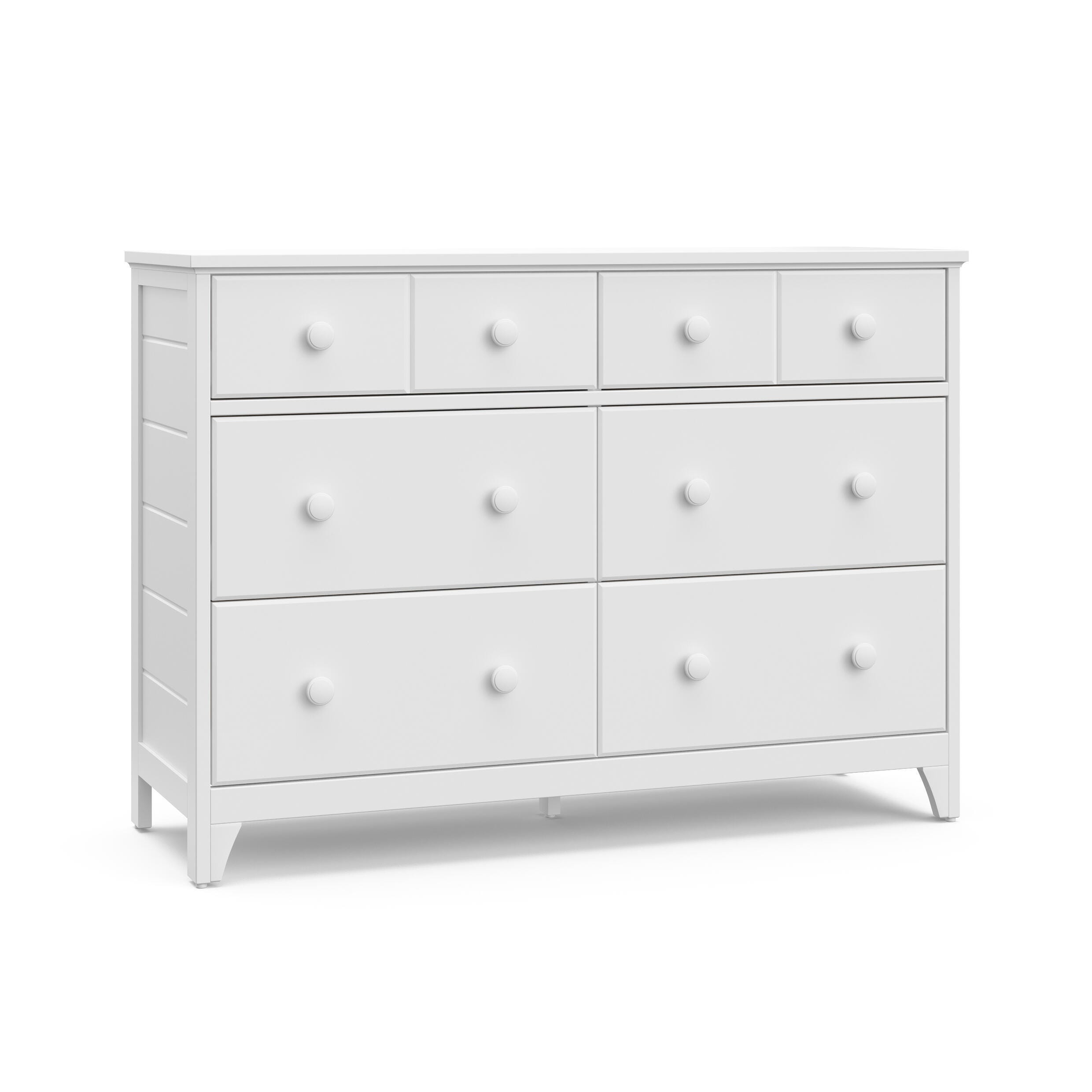 Storkcraft Moss 6 Drawer Double Dresser, , large