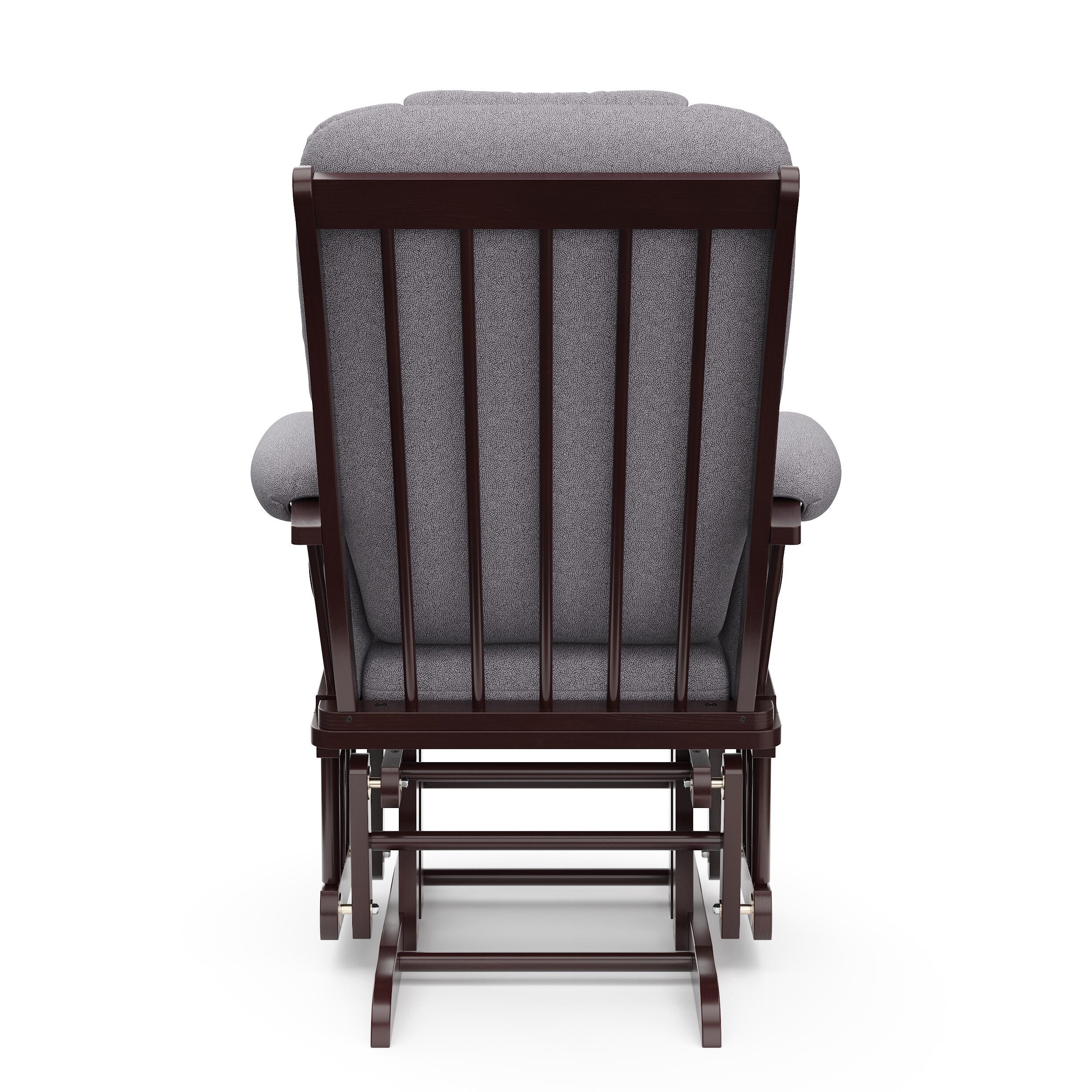 Storkcraft Tuscany Glider and Ottoman, Espresso/Gray Swirl, large