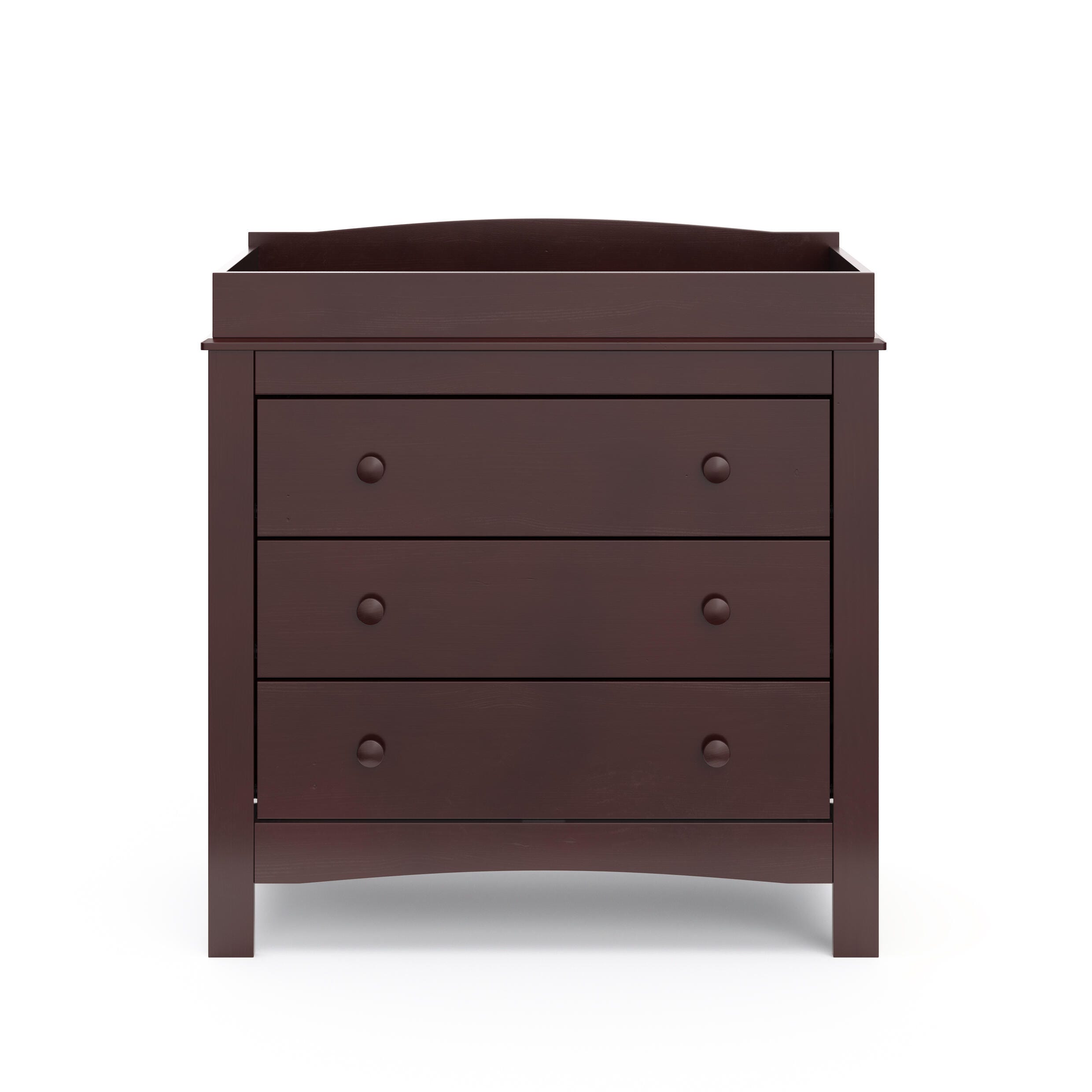 Graco Noah 3 Drawer Chest with Changing Topper, Espresso, large