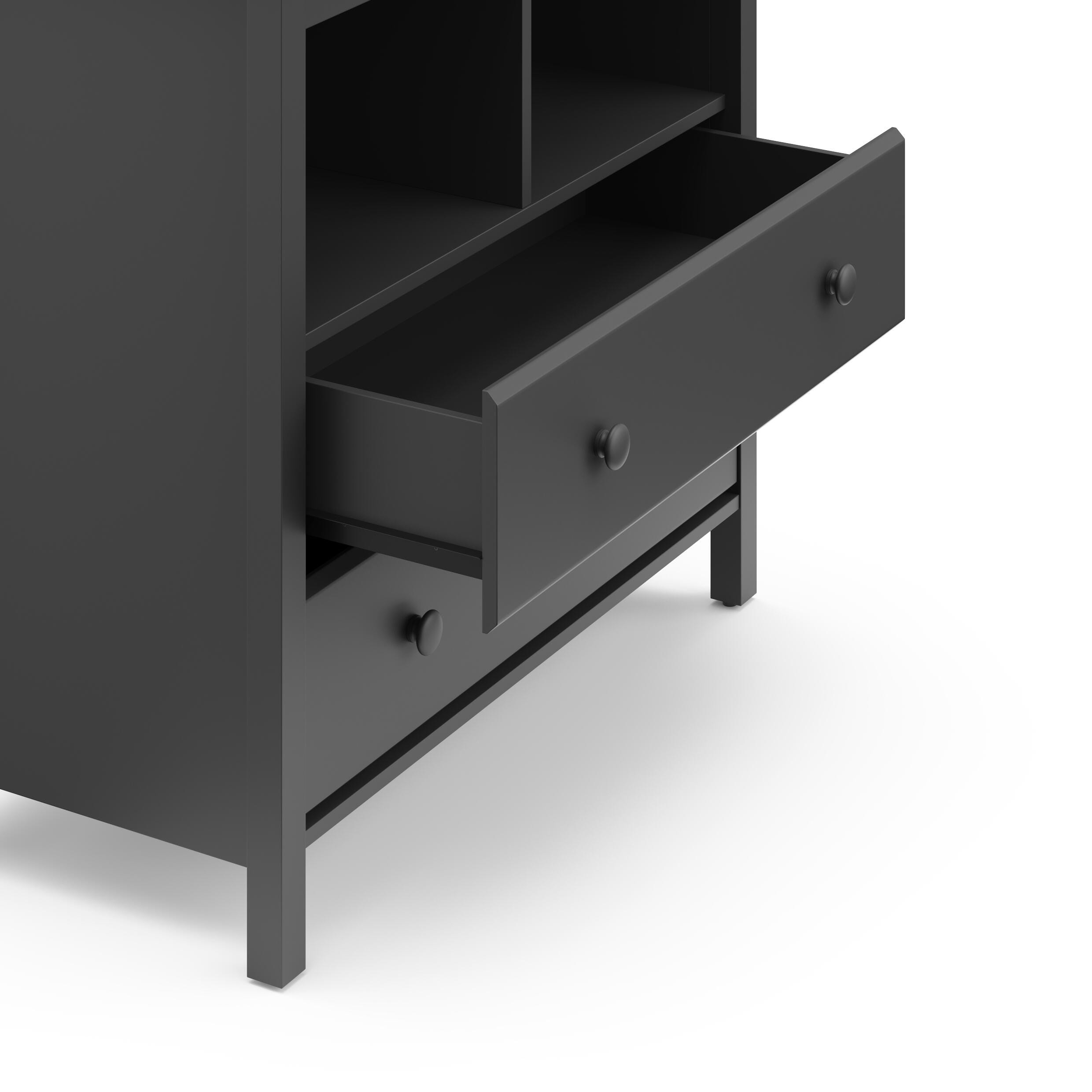 Storkcraft Alpine 2-Drawer Changing Chest, Gray, large