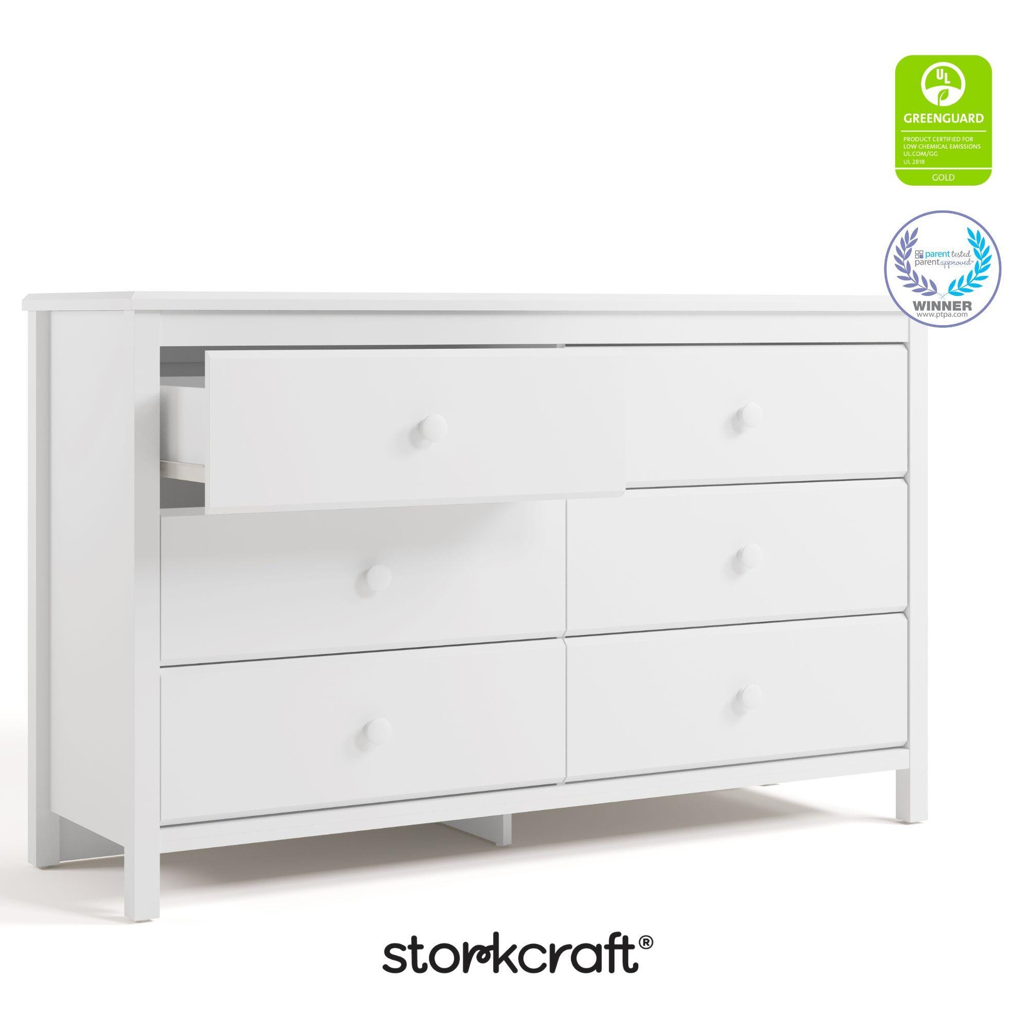 Storkcraft Alpine 6 Drawer Double Dresser | Ashley