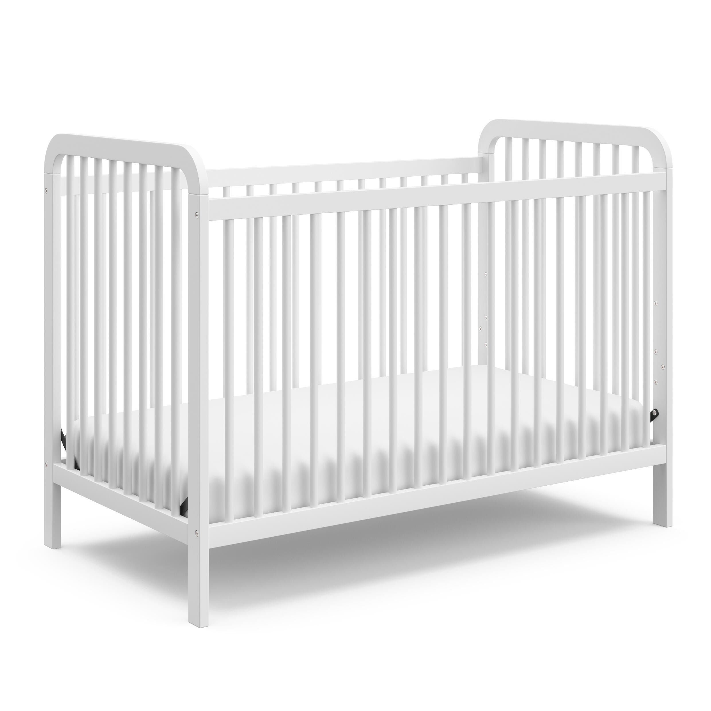 Storkcraft Pasadena 3-in-1 Convertible Crib, White, large