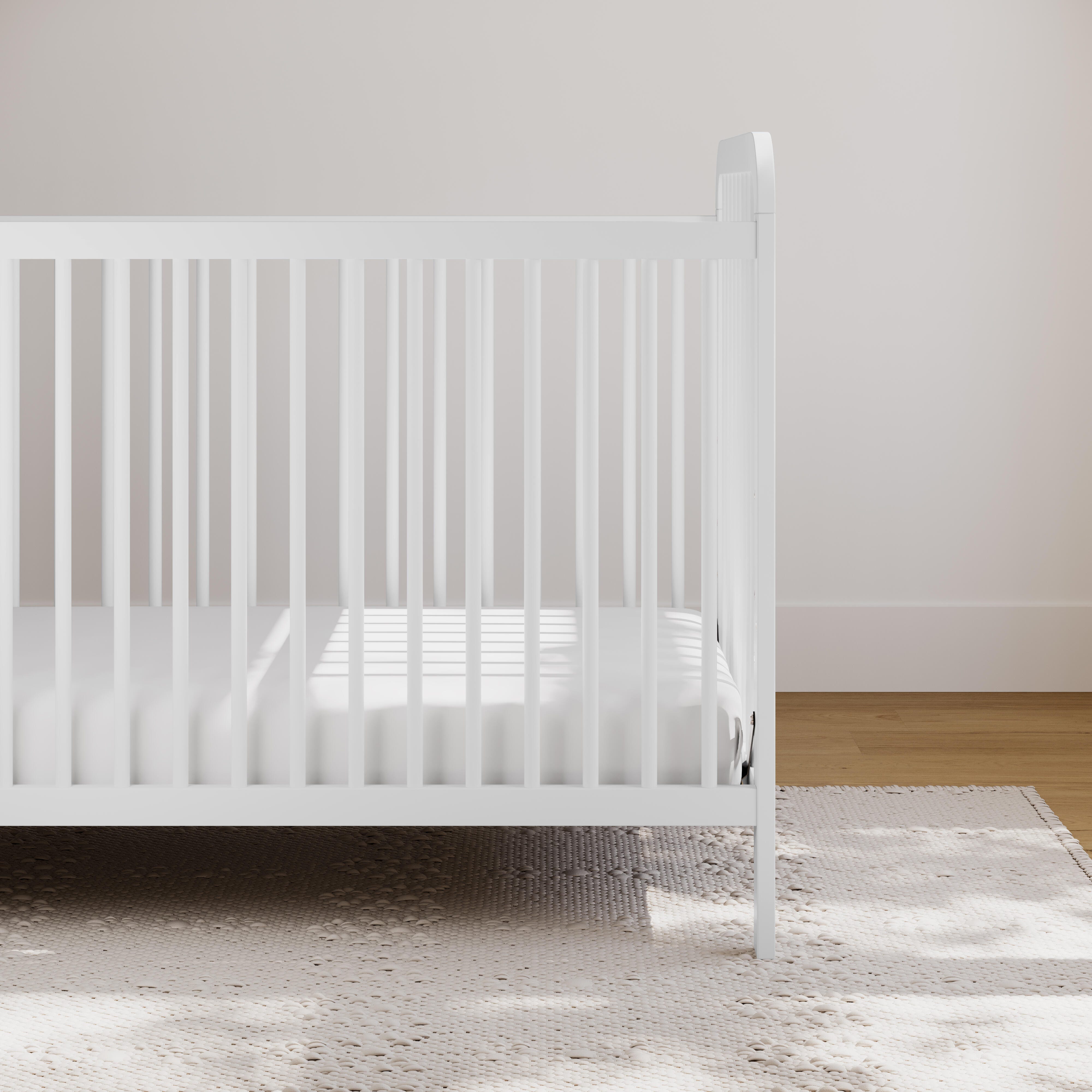 Storkcraft Pasadena 3-in-1 Convertible Crib, White, large