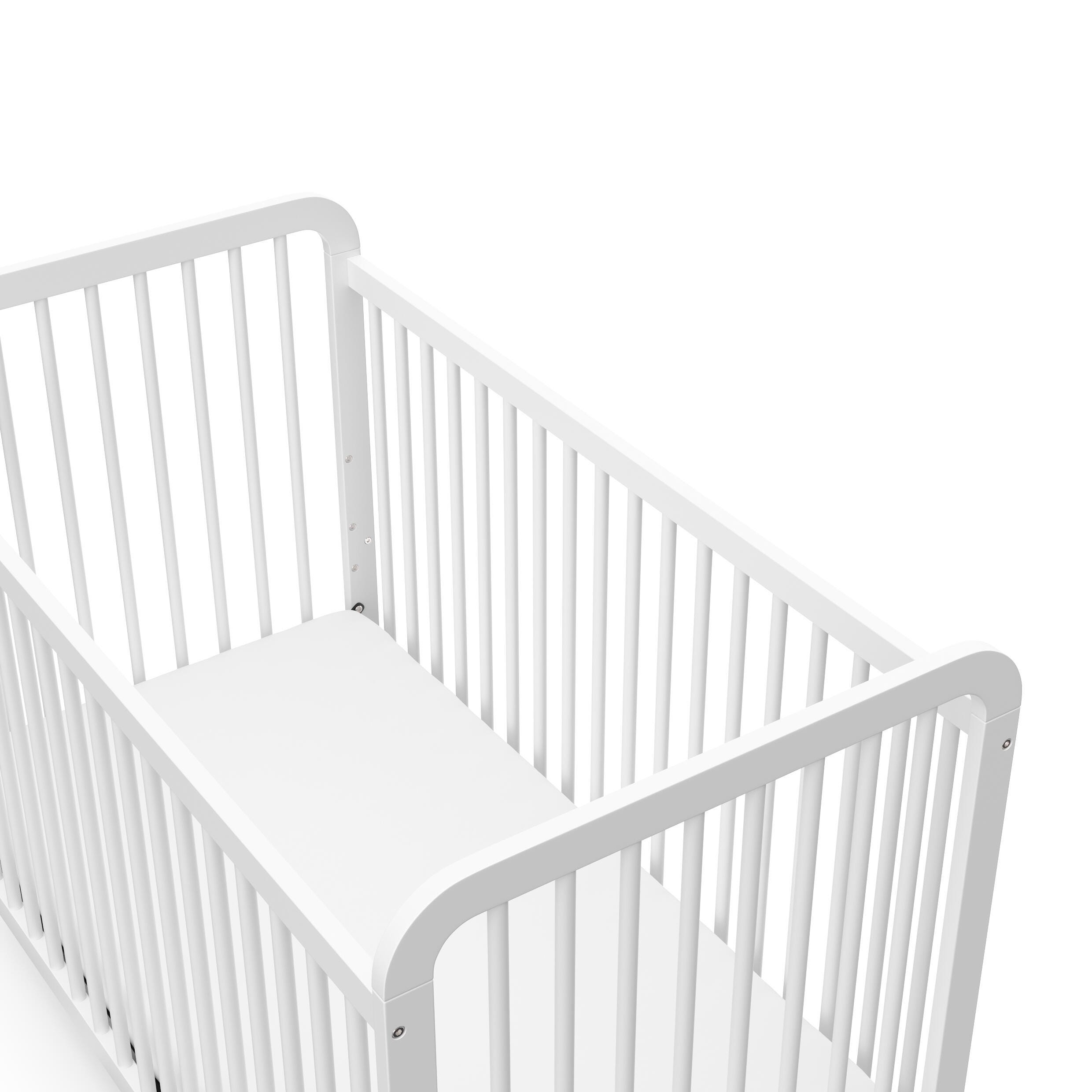 Storkcraft Pasadena 3-in-1 Convertible Crib, White, large