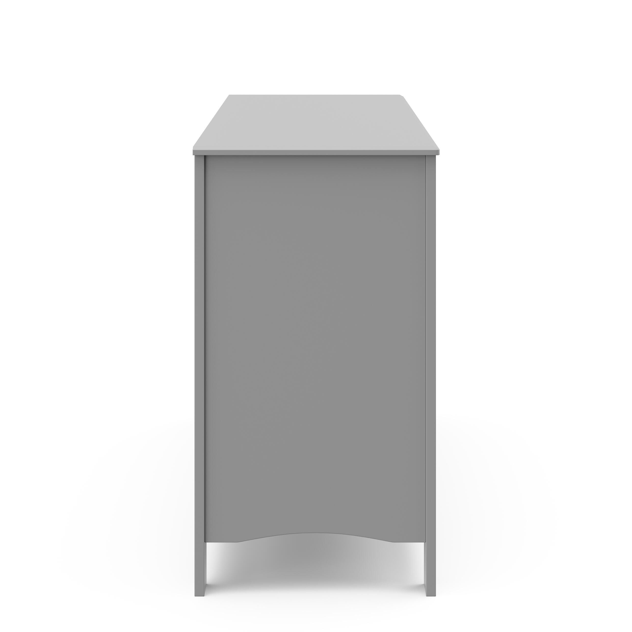 Graco Noah 6 Drawer Double Dresser, Pebble Gray, large