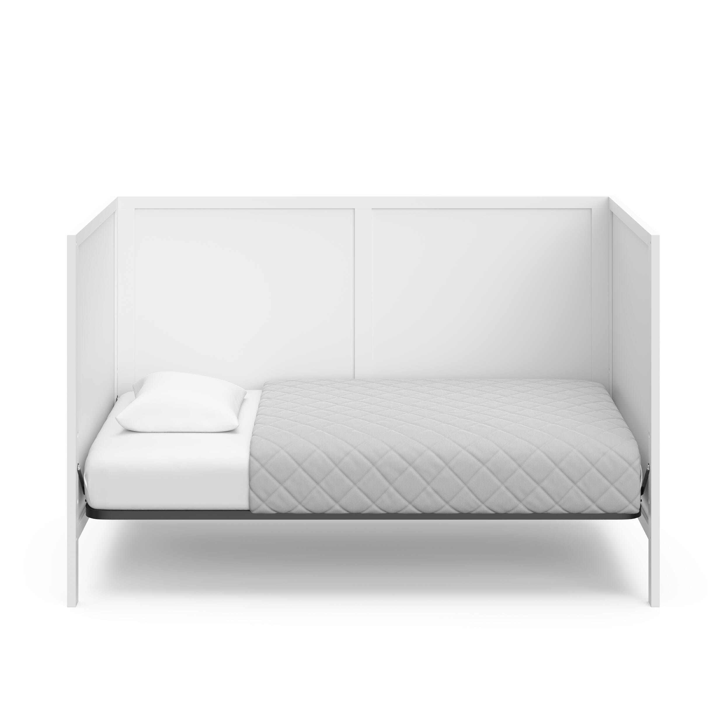 Graco Theo 3-in-1 Convertible Crib, White, large