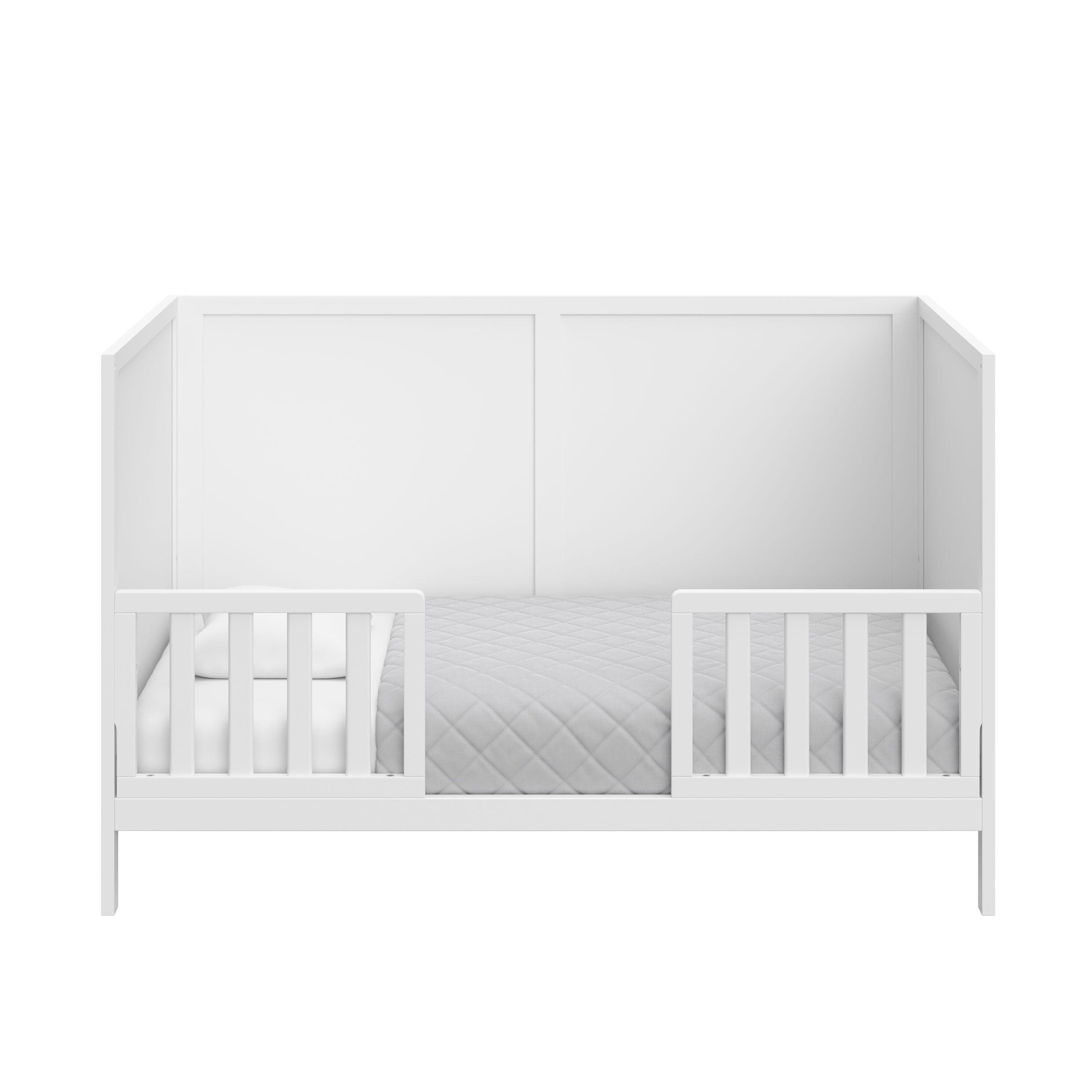Graco Theo 3-in-1 Convertible Crib, White, large