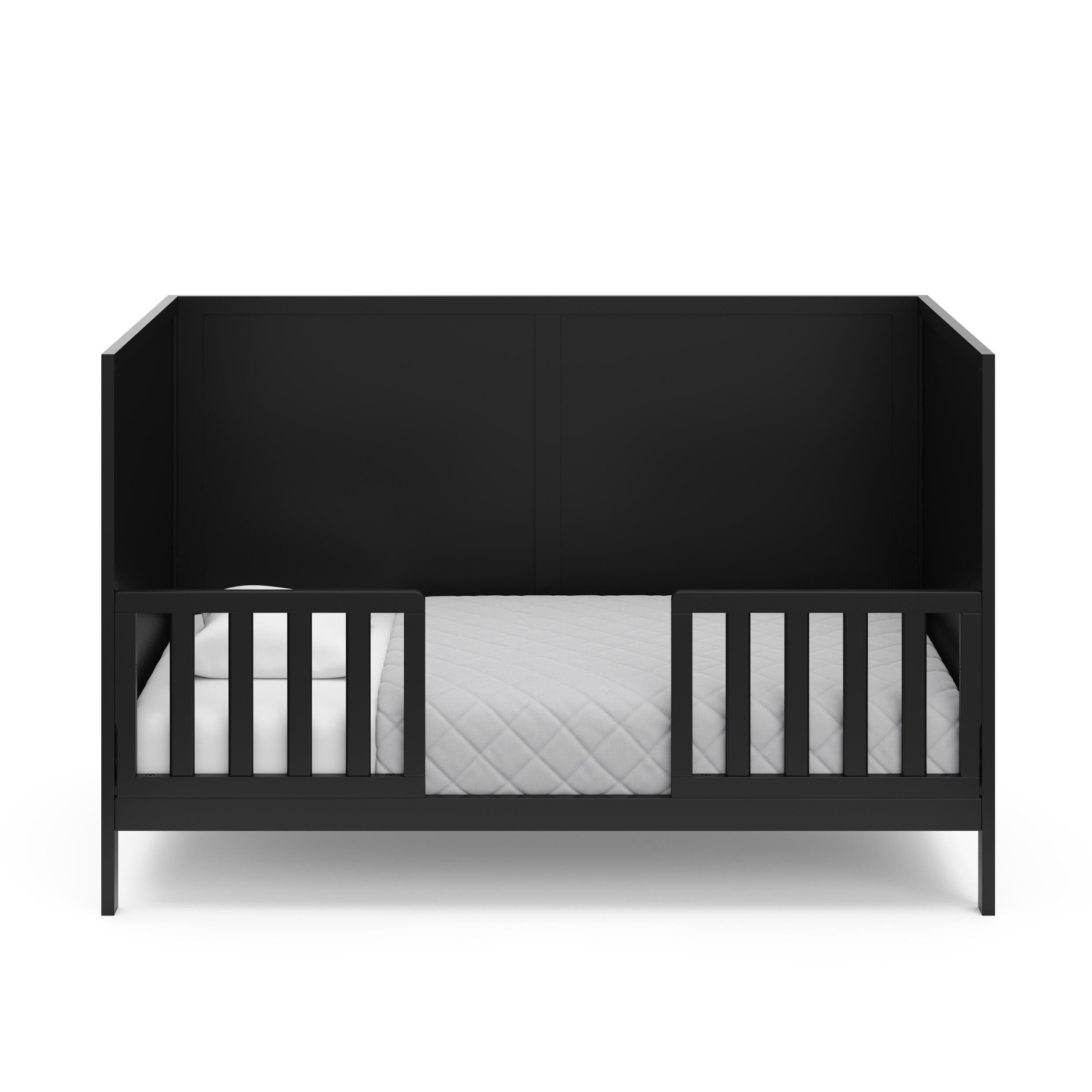 Graco Theo 3-in-1 Convertible Crib, Black, large