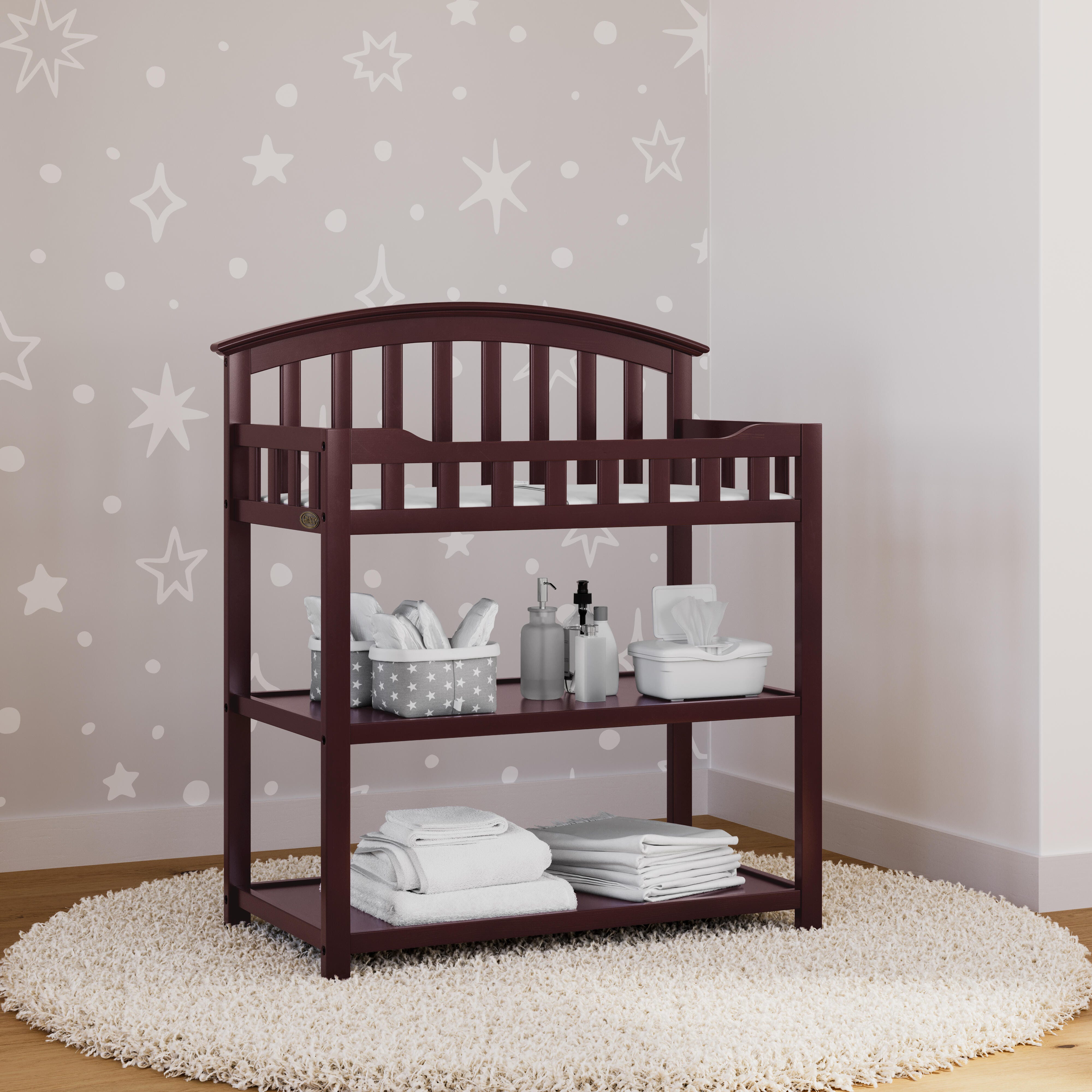 Graco Changing Table, Espresso, large