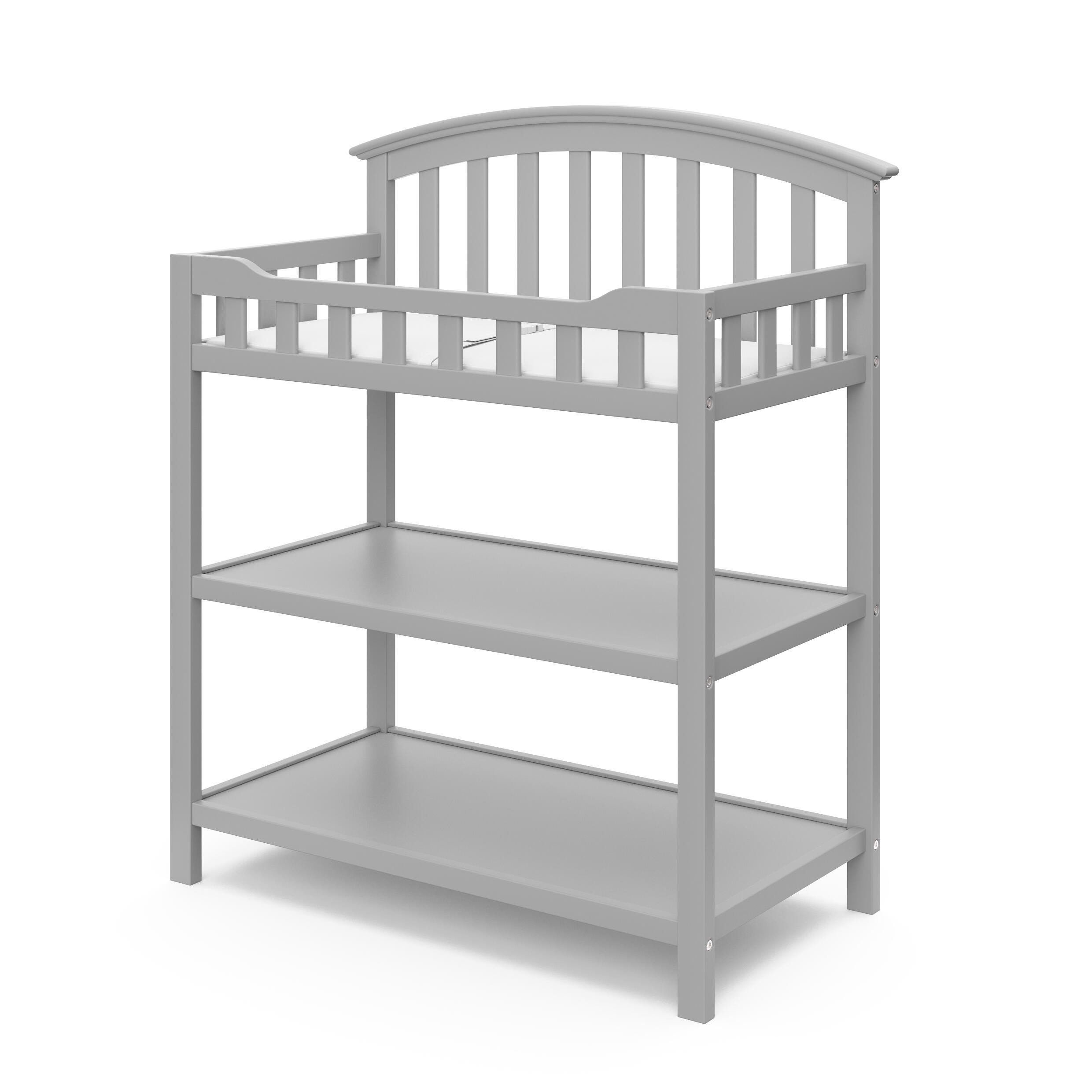 Graco Changing Table, Pebble Gray, large