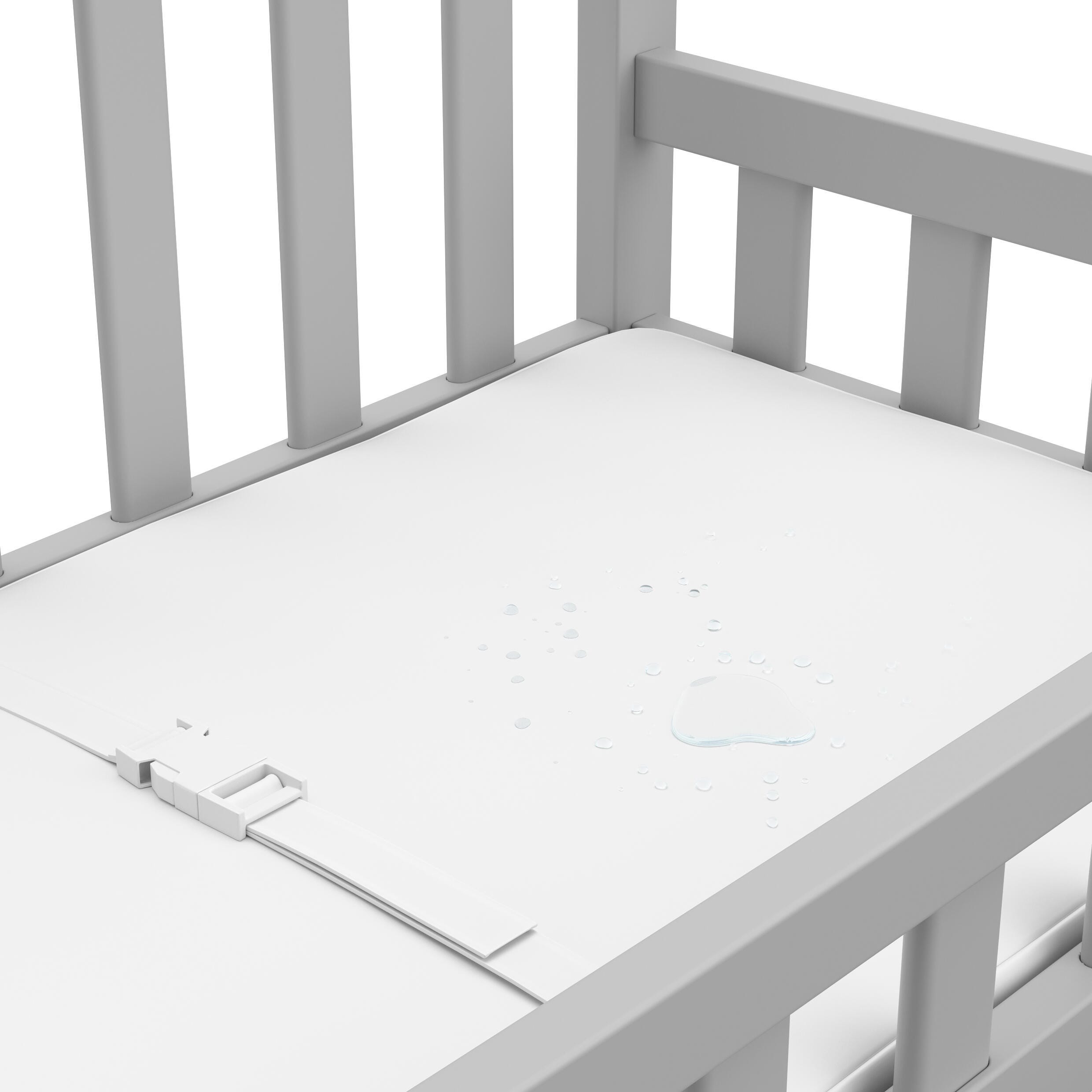 Graco Changing Table, Pebble Gray, large
