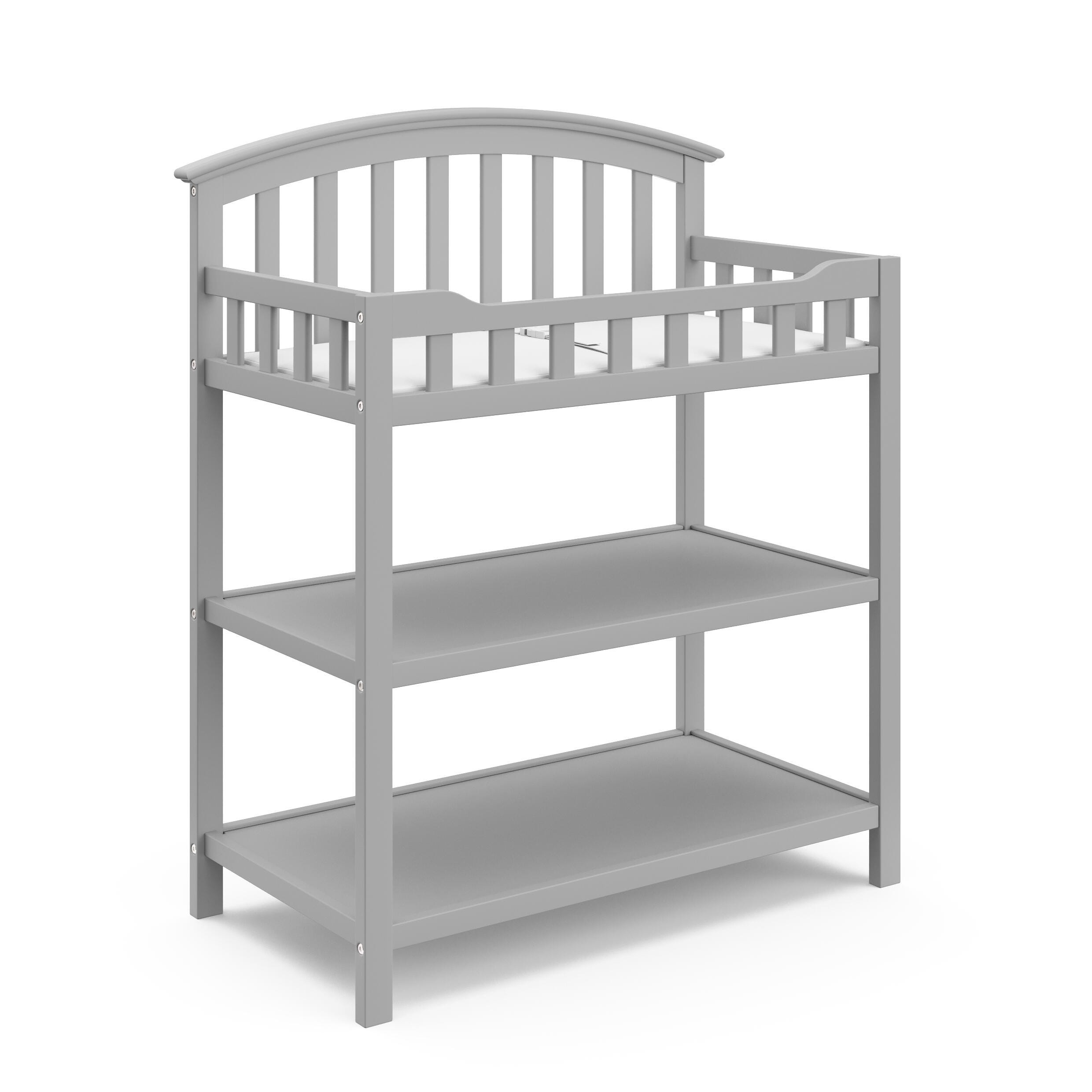 Graco Changing Table, Pebble Gray, large