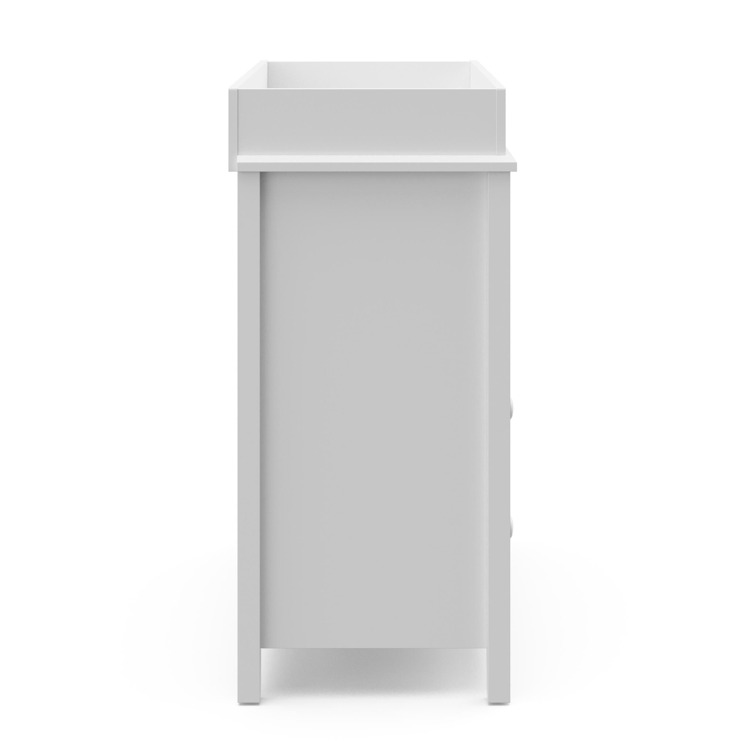Storkcraft Alpine 2-Drawer Changing Chest, White, large