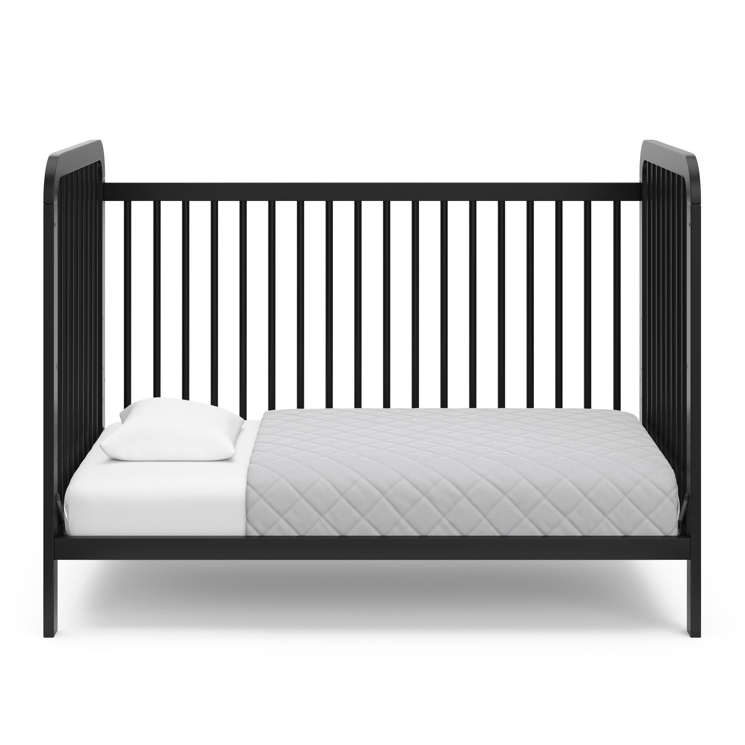 Storkcraft Pasadena 3-in-1 Convertible Crib, Black, large