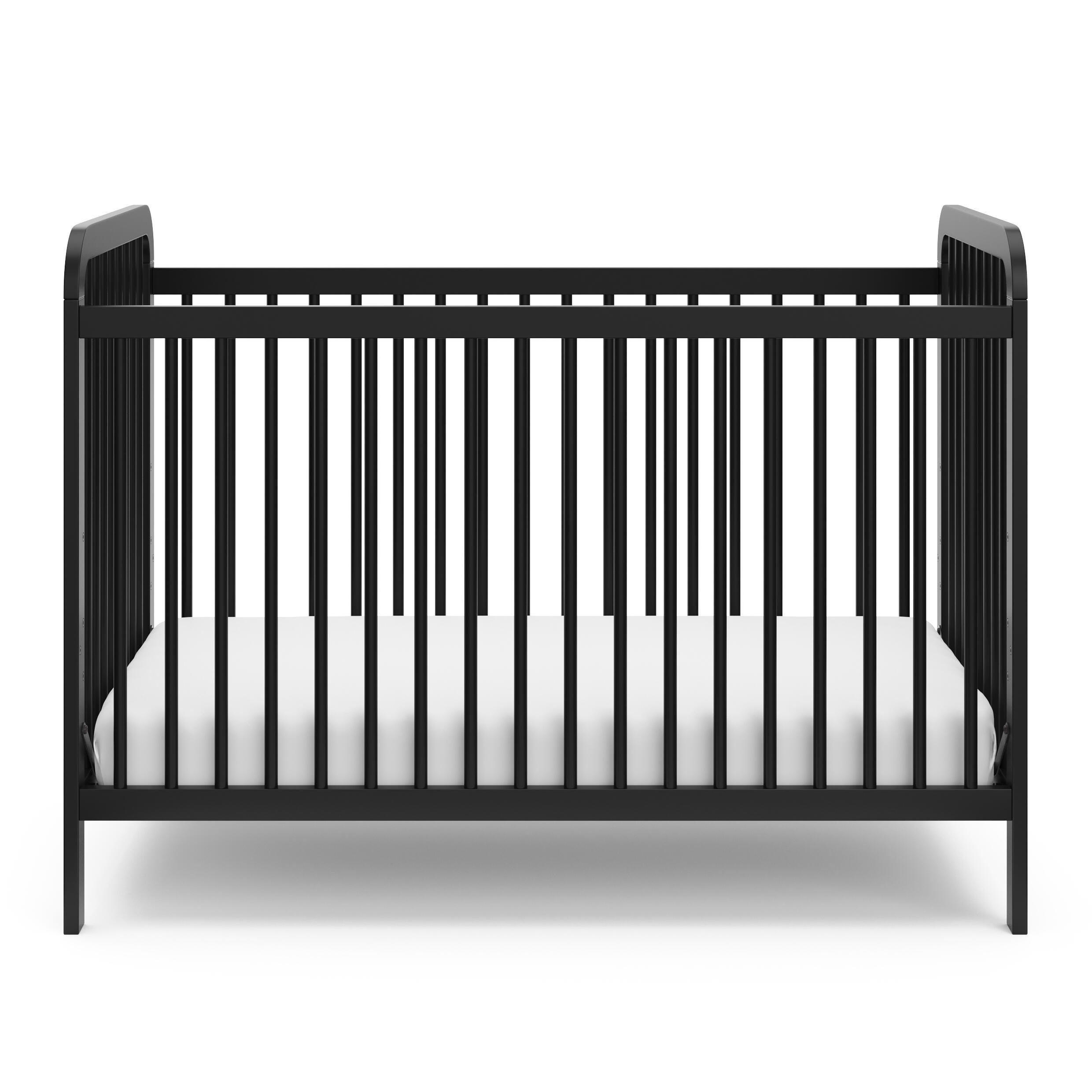 Storkcraft Pasadena 3-in-1 Convertible Crib, Black, large