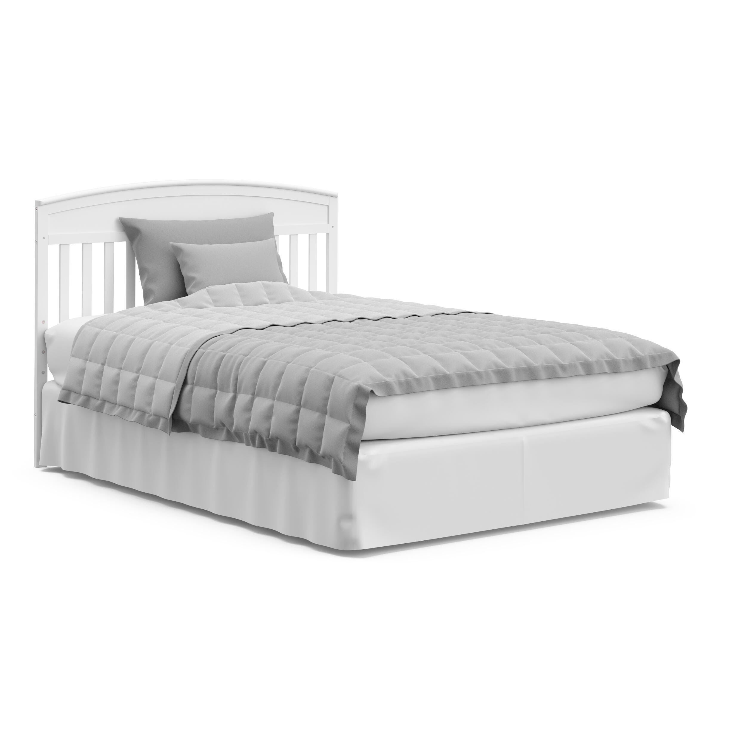 Graco Benton 5-in-1 Convertible Crib with Drawer, White, large