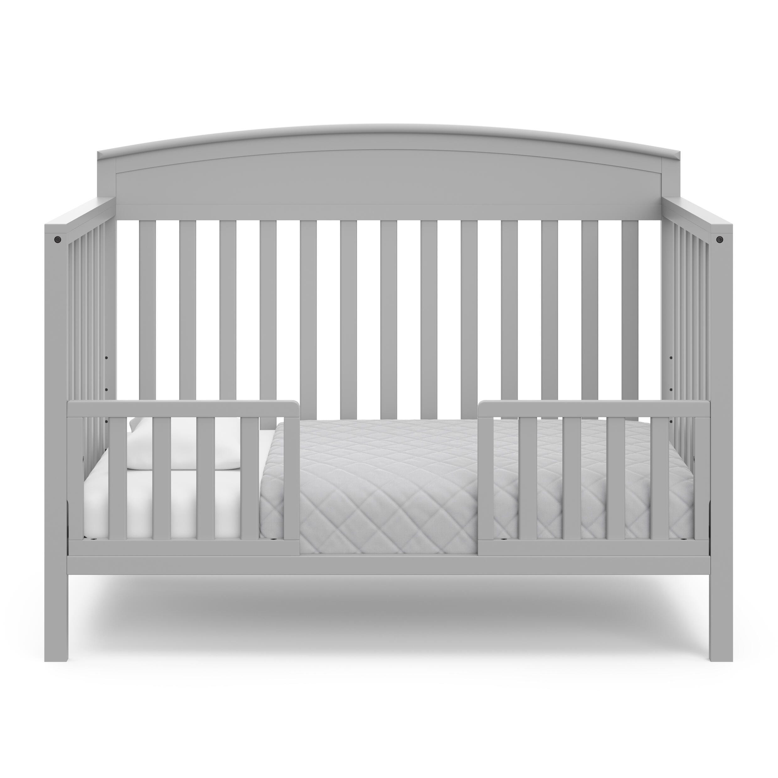 Graco Benton 5-in-1 Convertible Crib, Pebble Gray, large