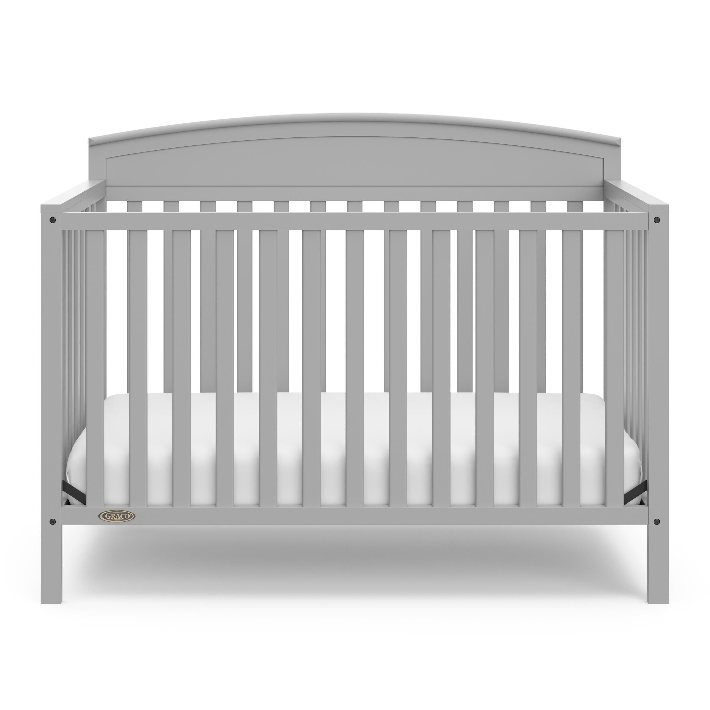 Graco Benton 5-in-1 Convertible Crib, Pebble Gray, large