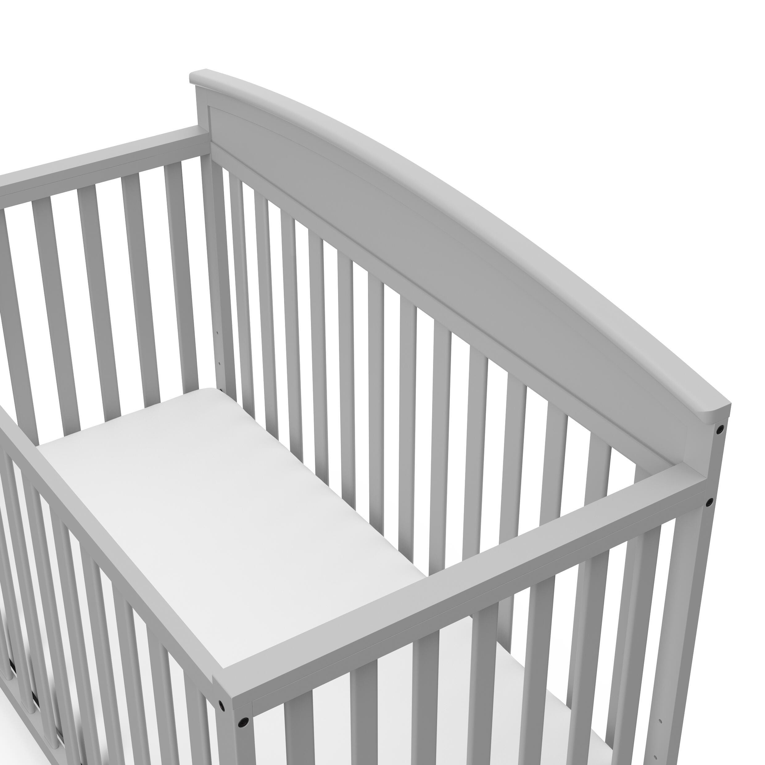 Graco Benton 5-in-1 Convertible Crib, Pebble Gray, large